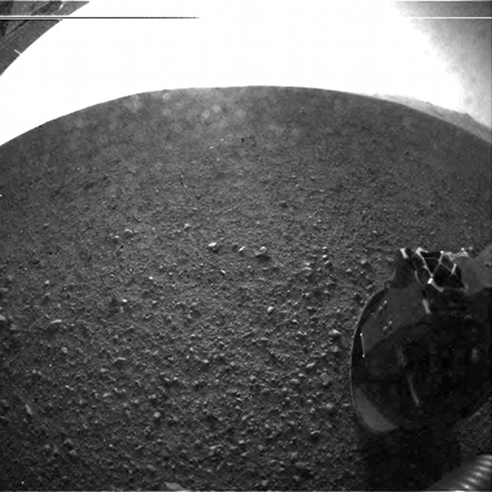 APOD: 2012 August 7 – A Wheel on Mars