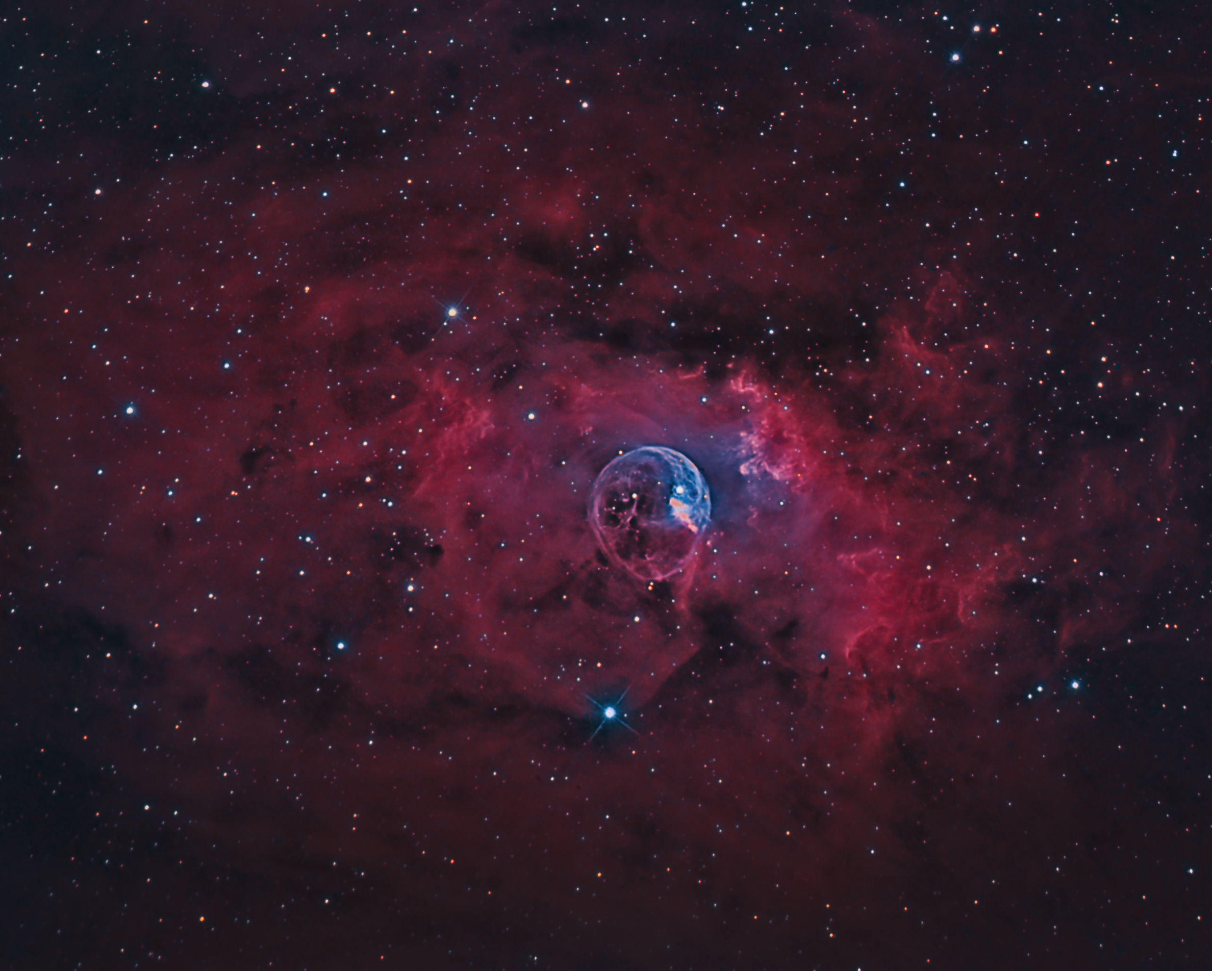 APOD: 2012 August 4 – The Bubble Nebula