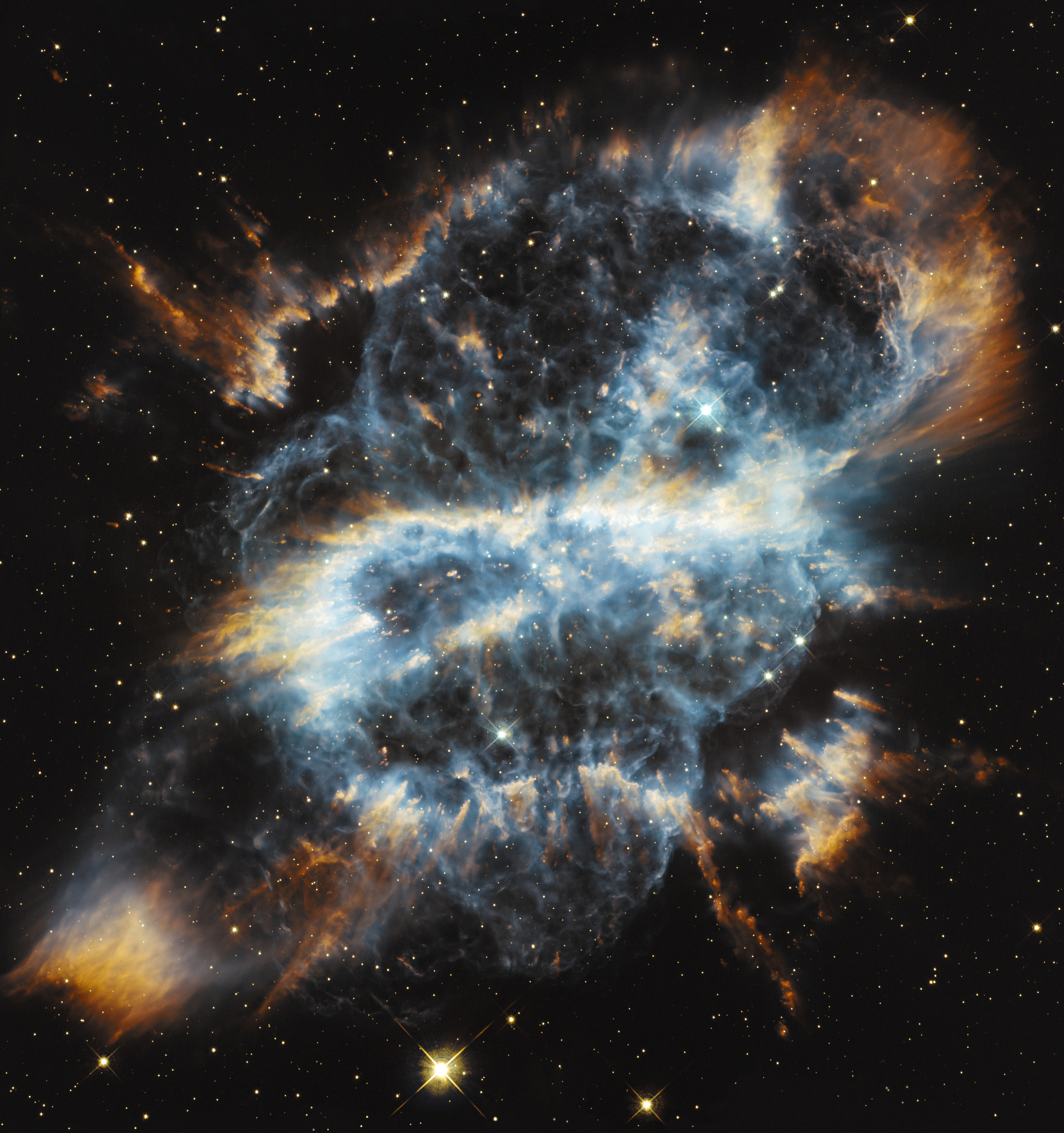 APOD: 2012 December 19 – NGC 5189: An Unusually Complex Planetary Nebula