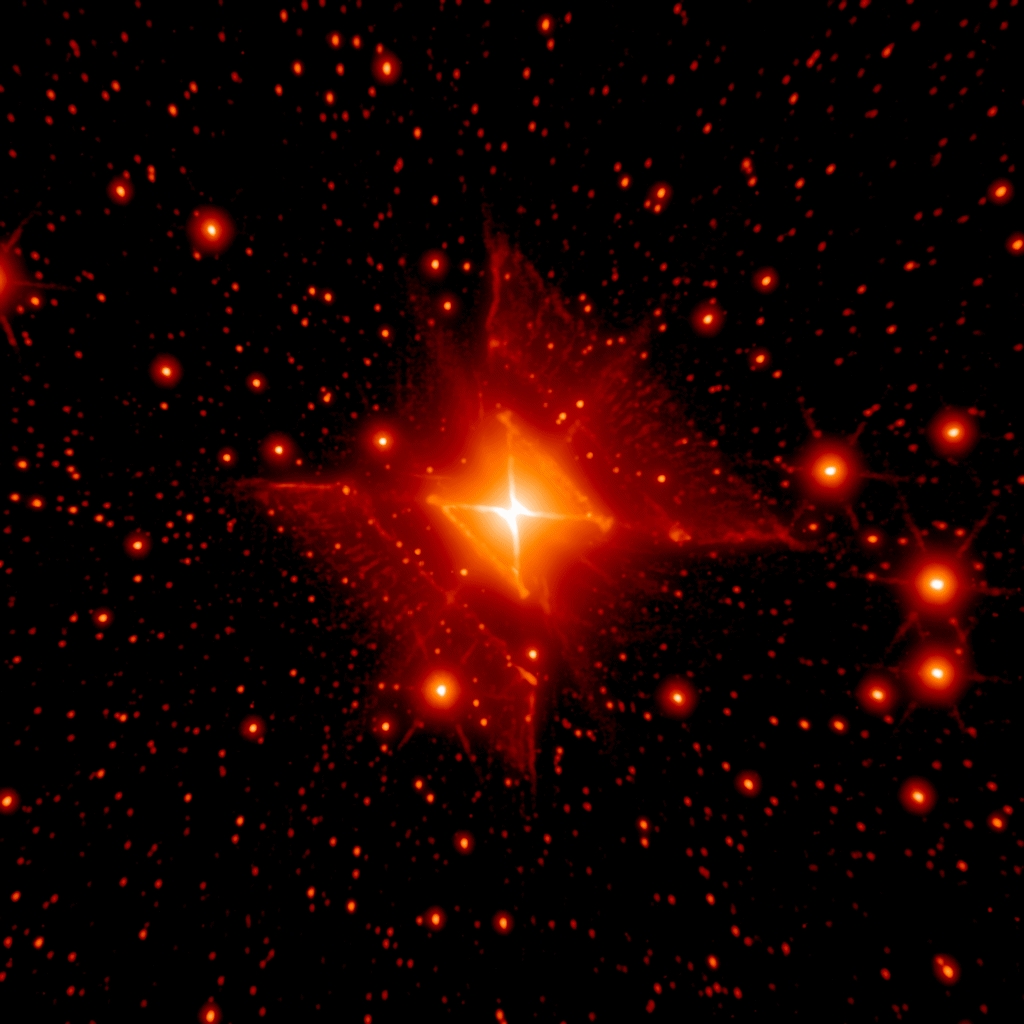 APOD: 2012 December 16 – MWC 922: The Red Square Nebula
