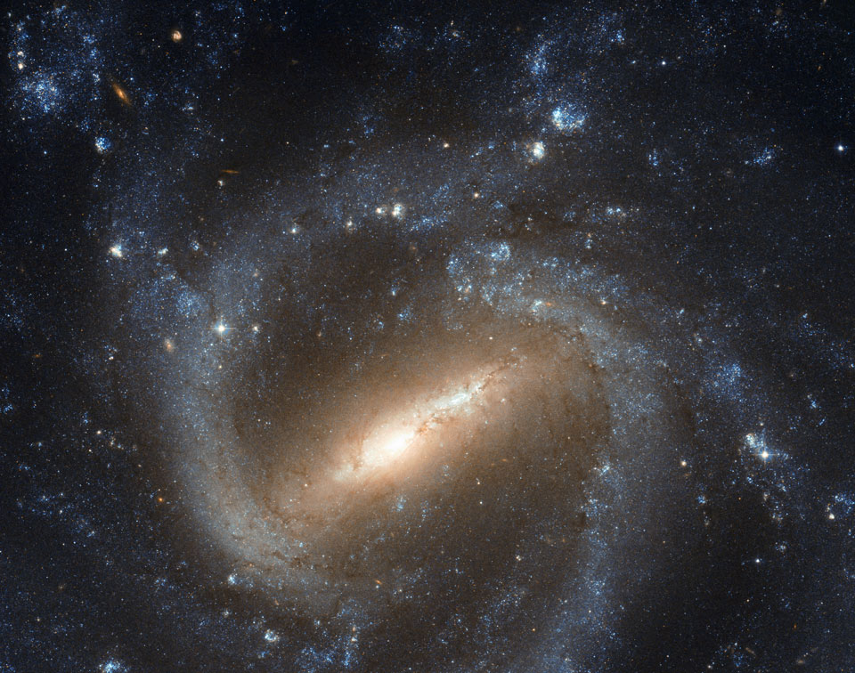APOD: 2012 February 20 – Barred Spiral Galaxy NGC 1073