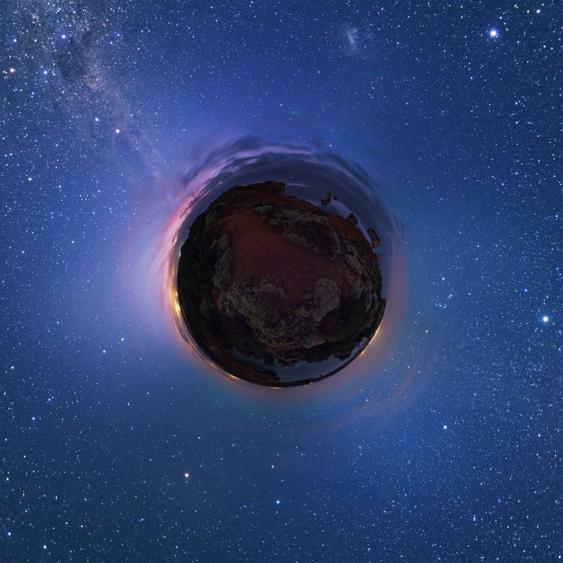 APOD: 2012 January 11 – Little Planet Lovejoy