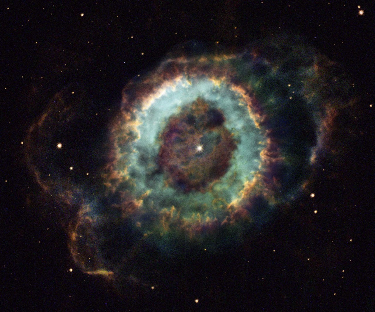 NGC 6369: The Little Ghost Nebula — APOD for 2012-01-14