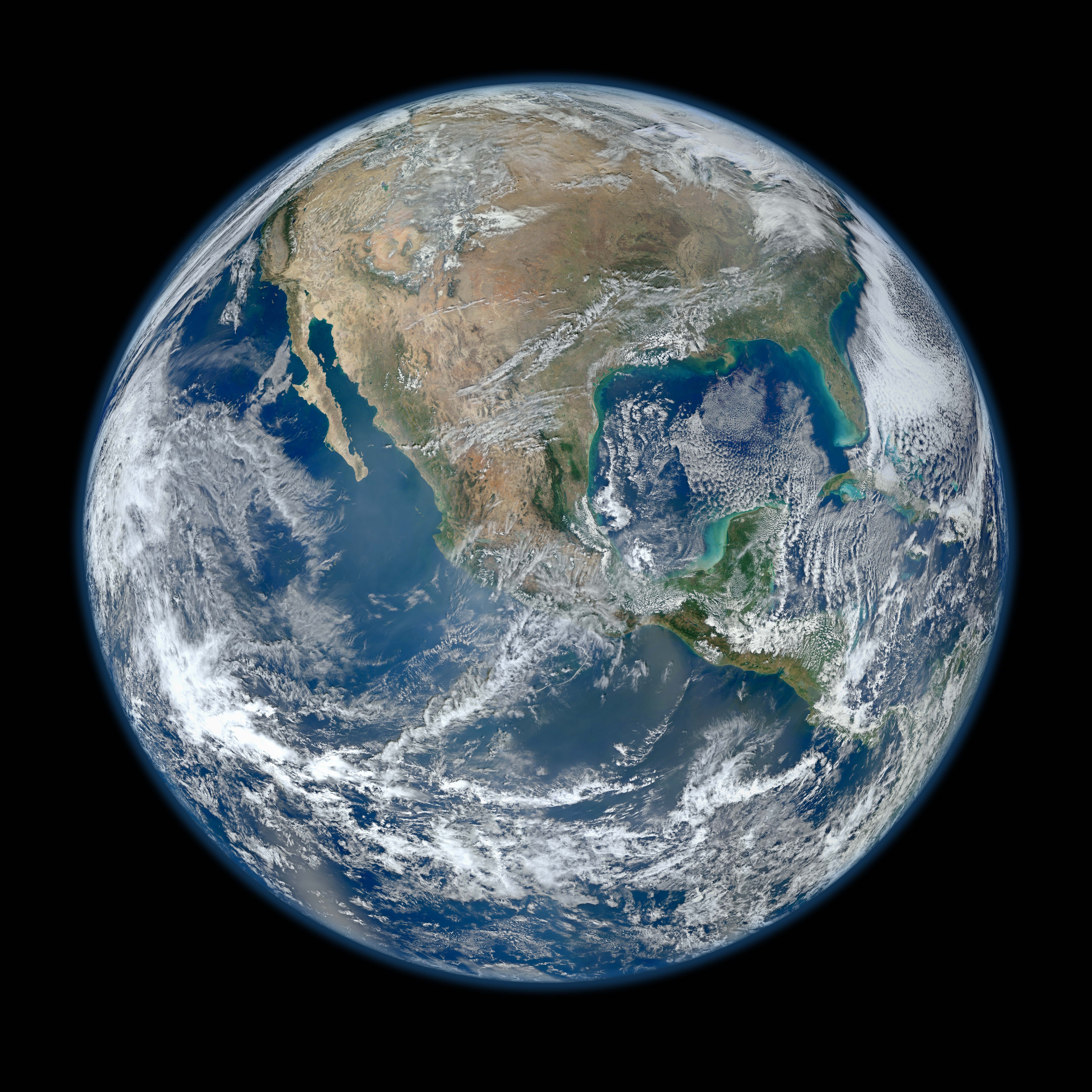 APOD: 2012 January 30 – Blue Marble Earth from Suomi NPP