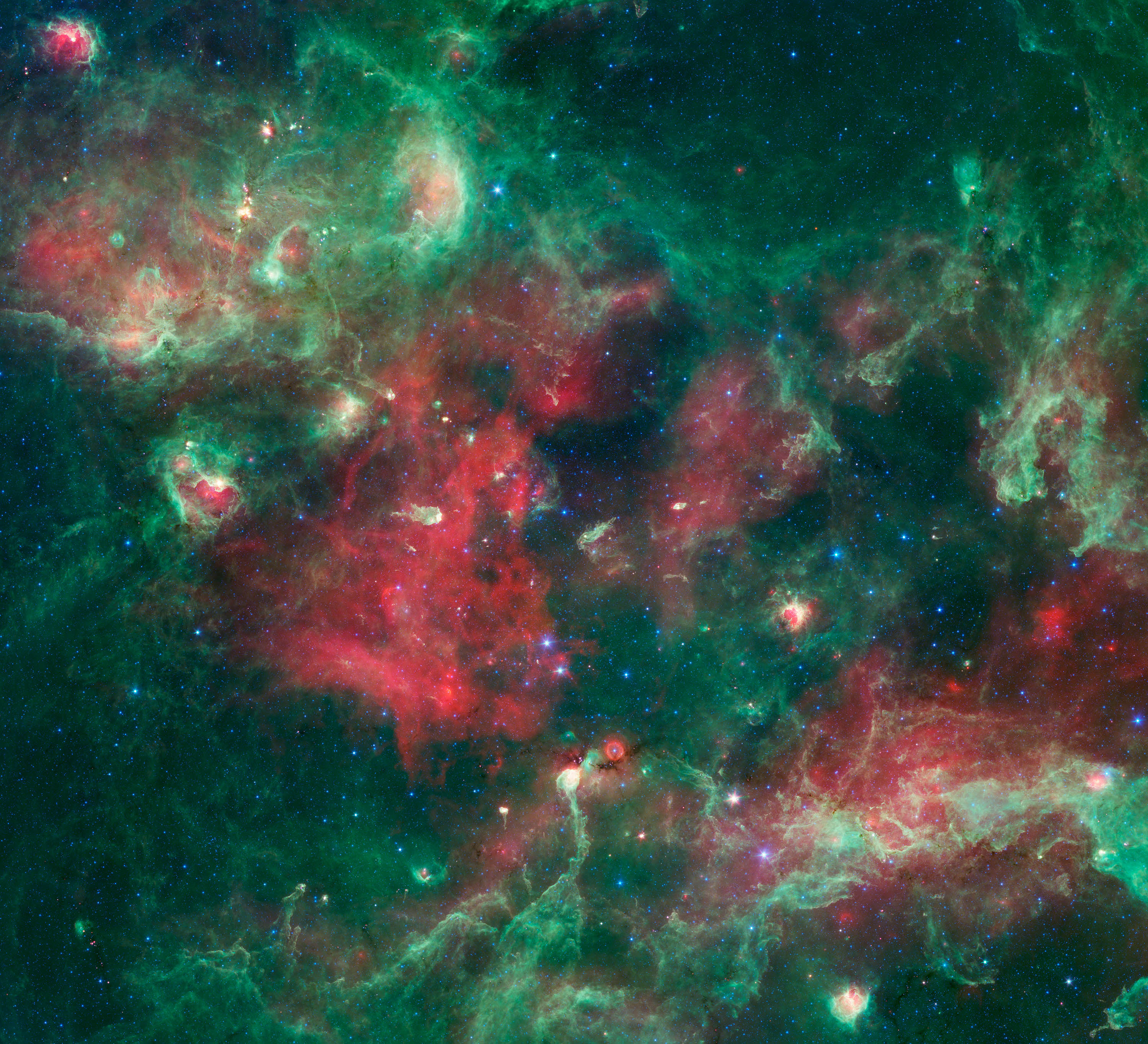 APOD: 2012 January 18 – Cygnus X: The Inner Workings of a Nearby Star Factory