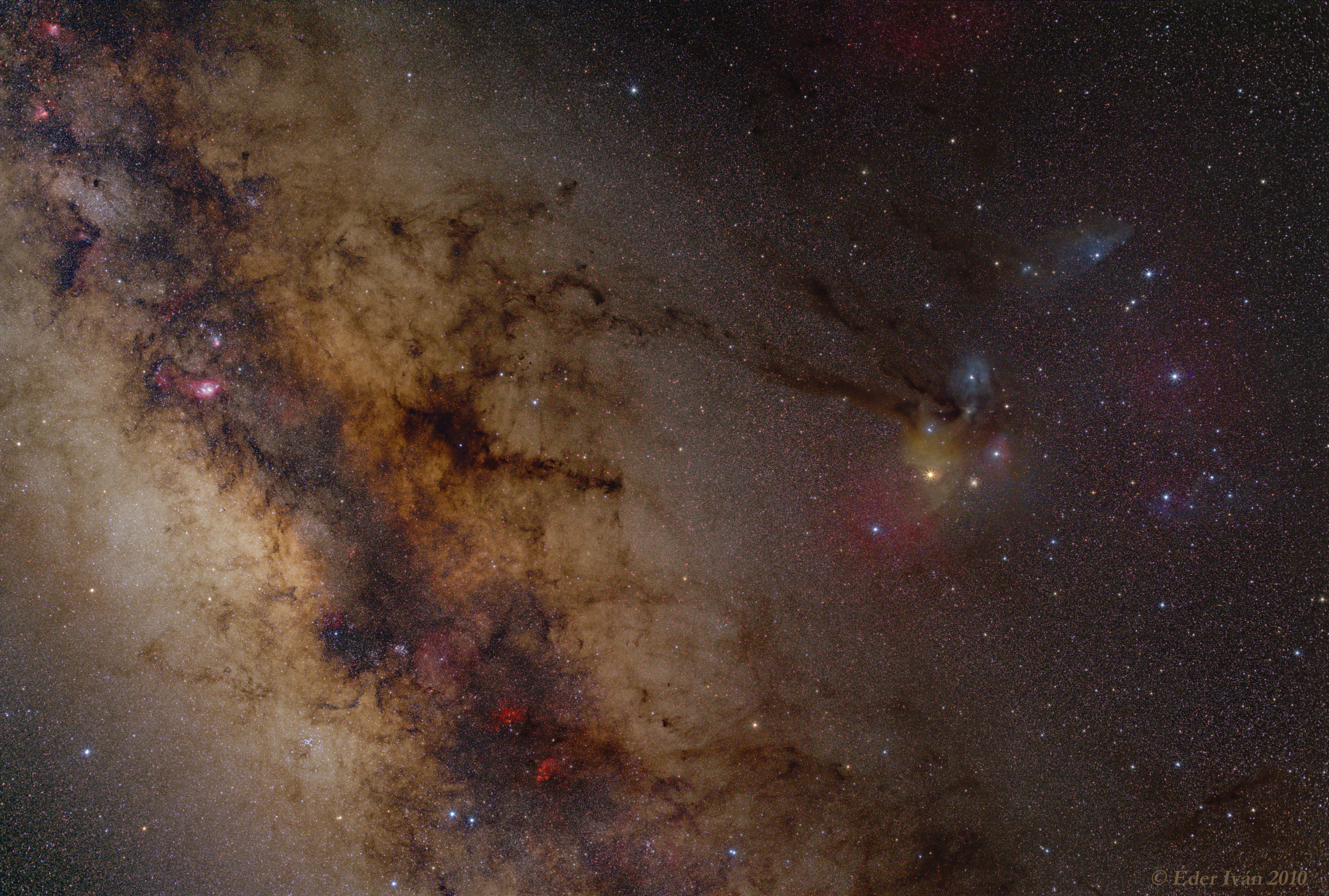 APOD: 2012 January 6 – A Wide Field Image of the Galactic Center