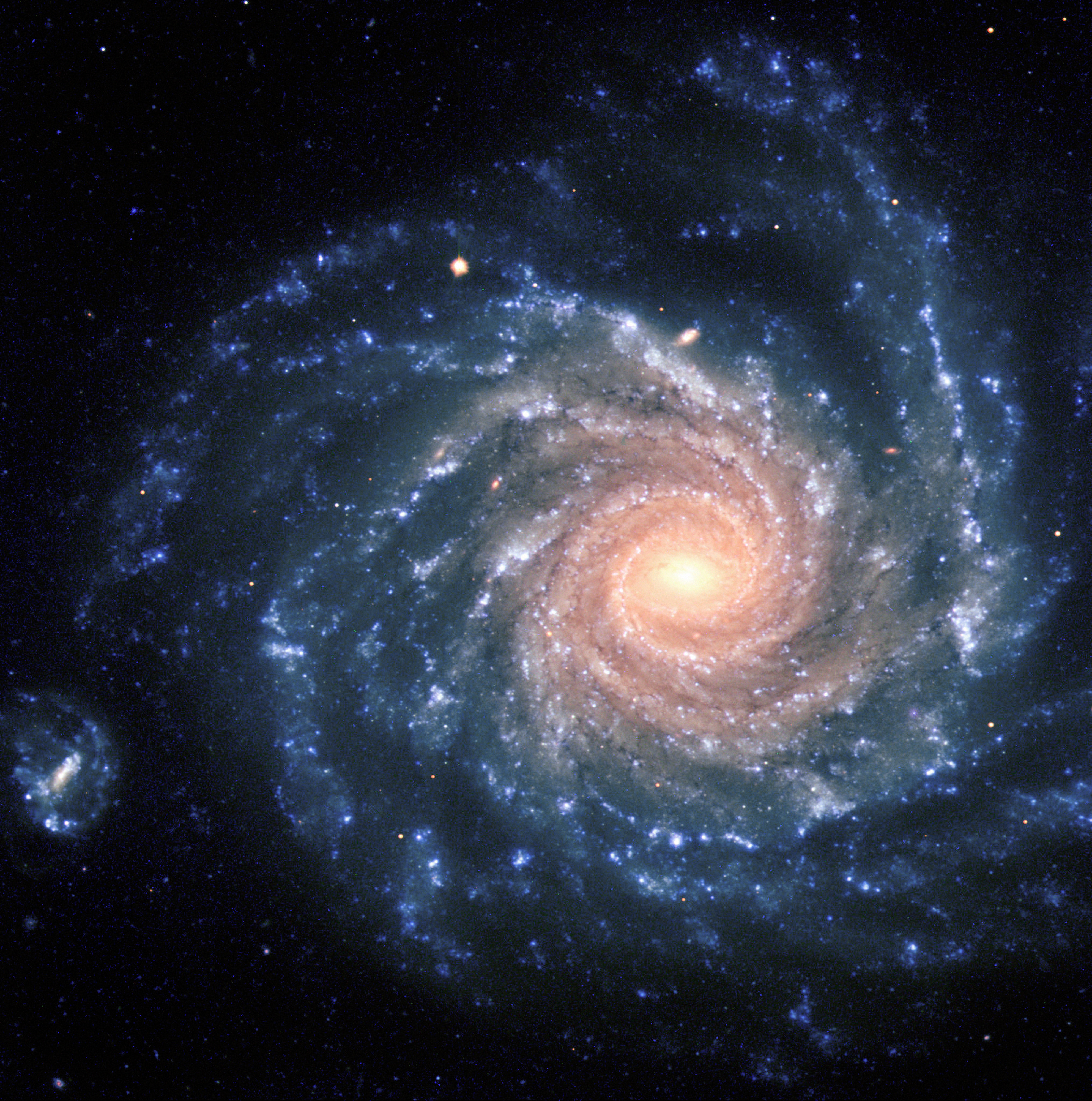 APOD: 2012 January 7 – Grand Spiral Galaxy NGC 1232