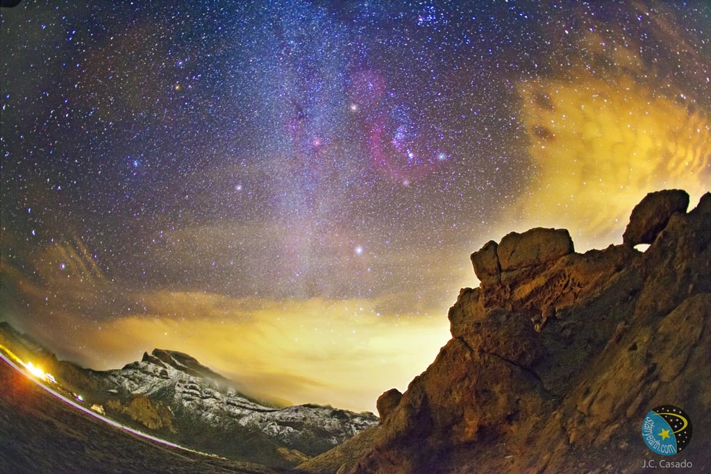APOD: 2012 January 23 – Deep Orion Over the Canary Islands