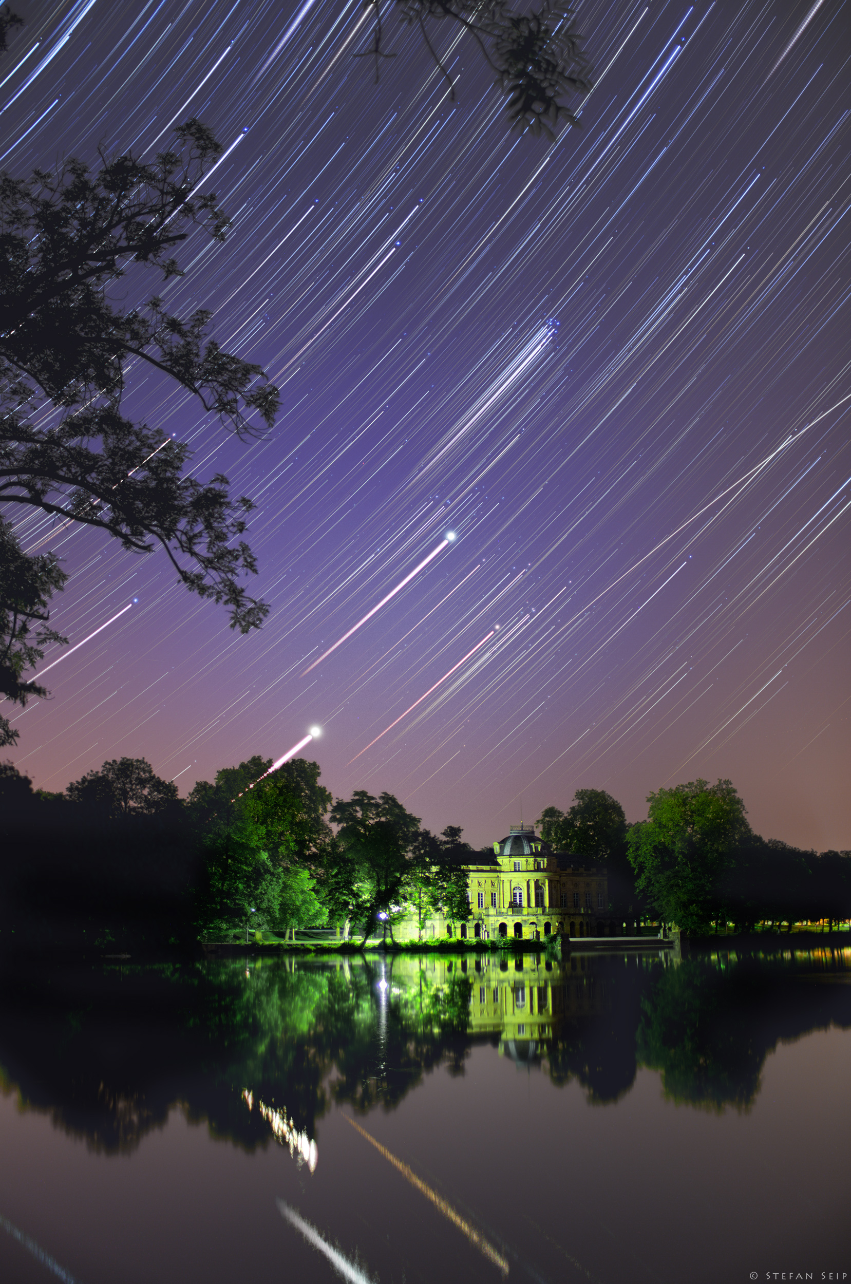 APOD: 2012 July 28 – Trails in the Morning Sky