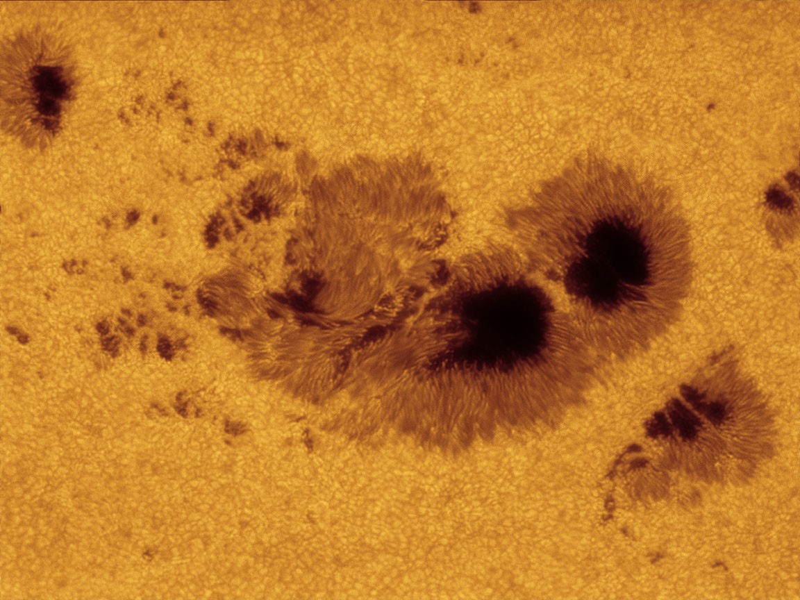 AR1520: Islands in the Photosphere — APOD for 2012-07-14