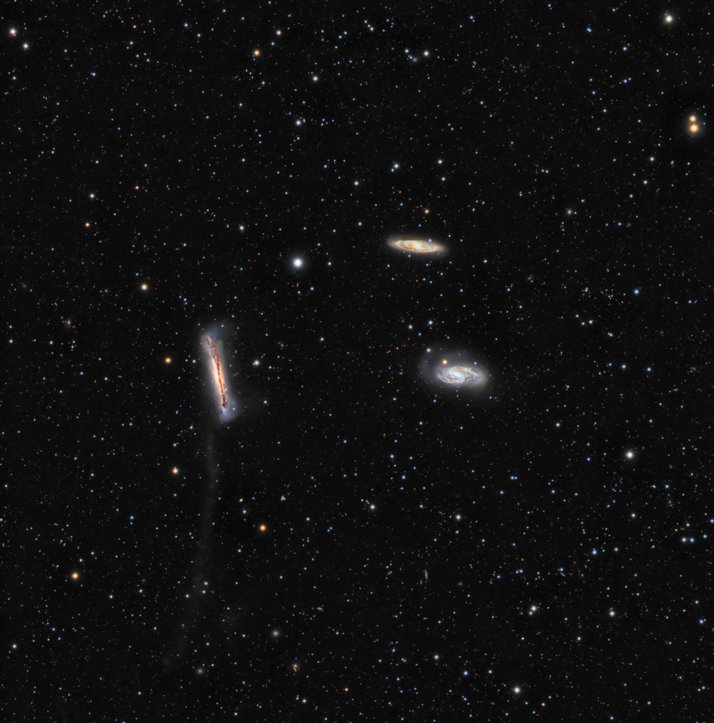 APOD: 2012 July 6 – The Tidal Tail of NGC 3628