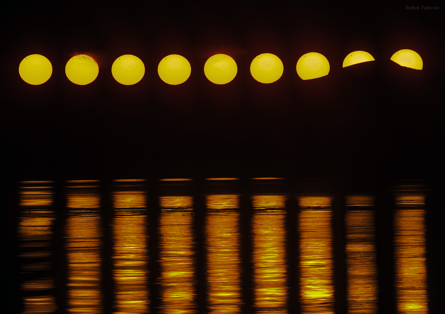 APOD: 2012 June 20 – Venus Transits the Midnight Sun