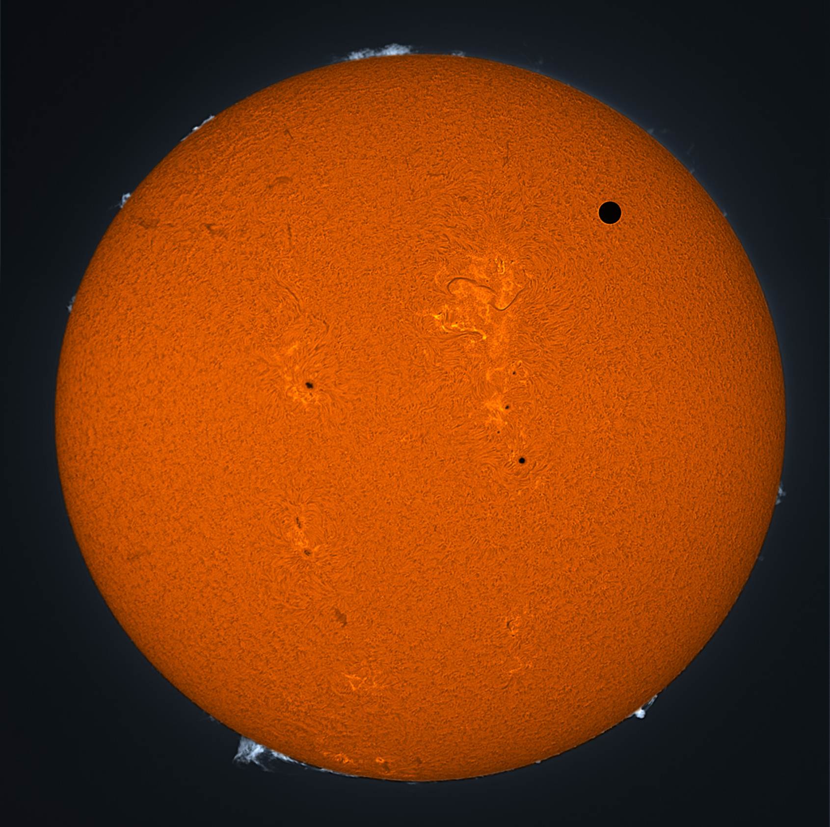 APOD: 2012 June 7 – Venus Transit 2012