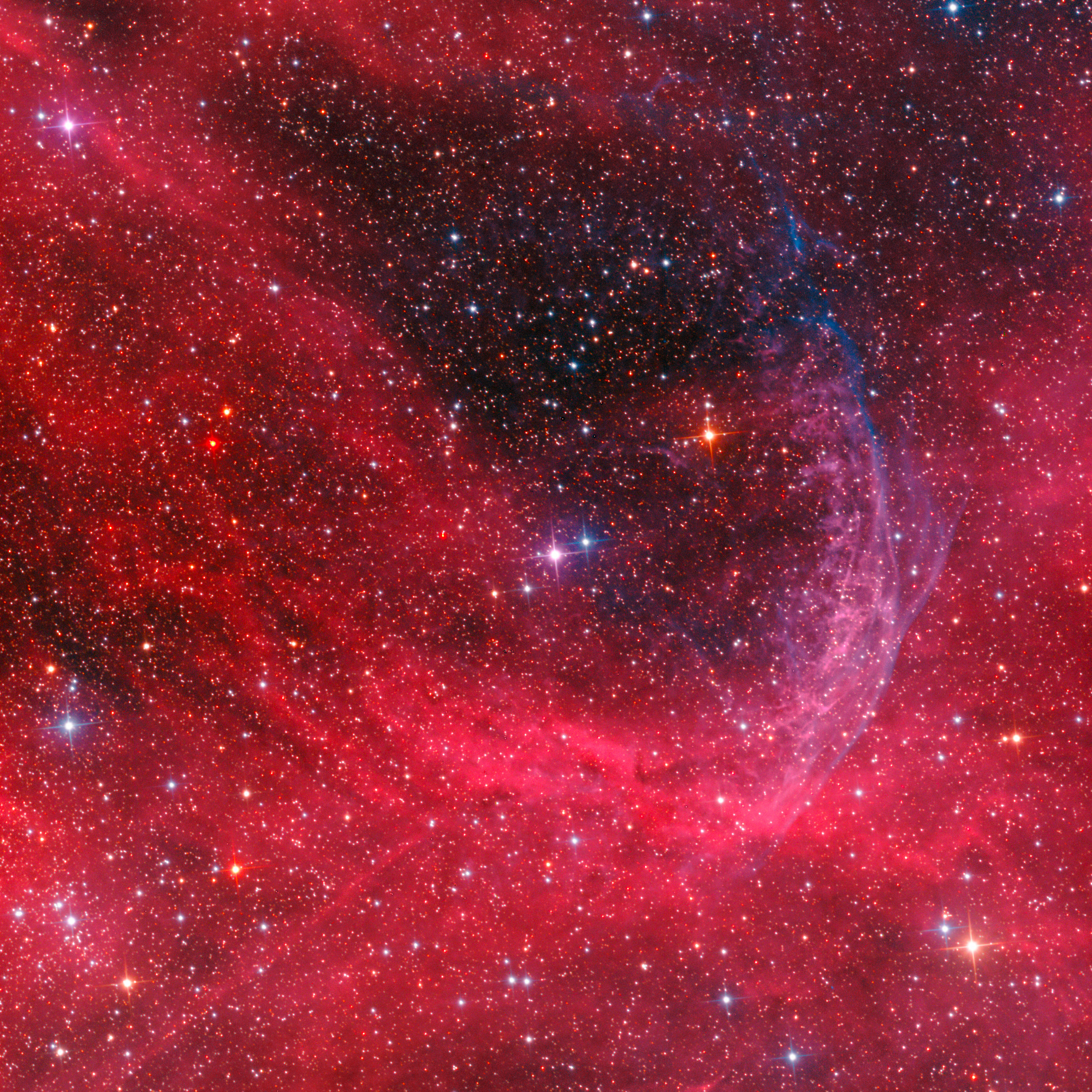APOD: 2012 June 21 – WR 134 Ring Nebula