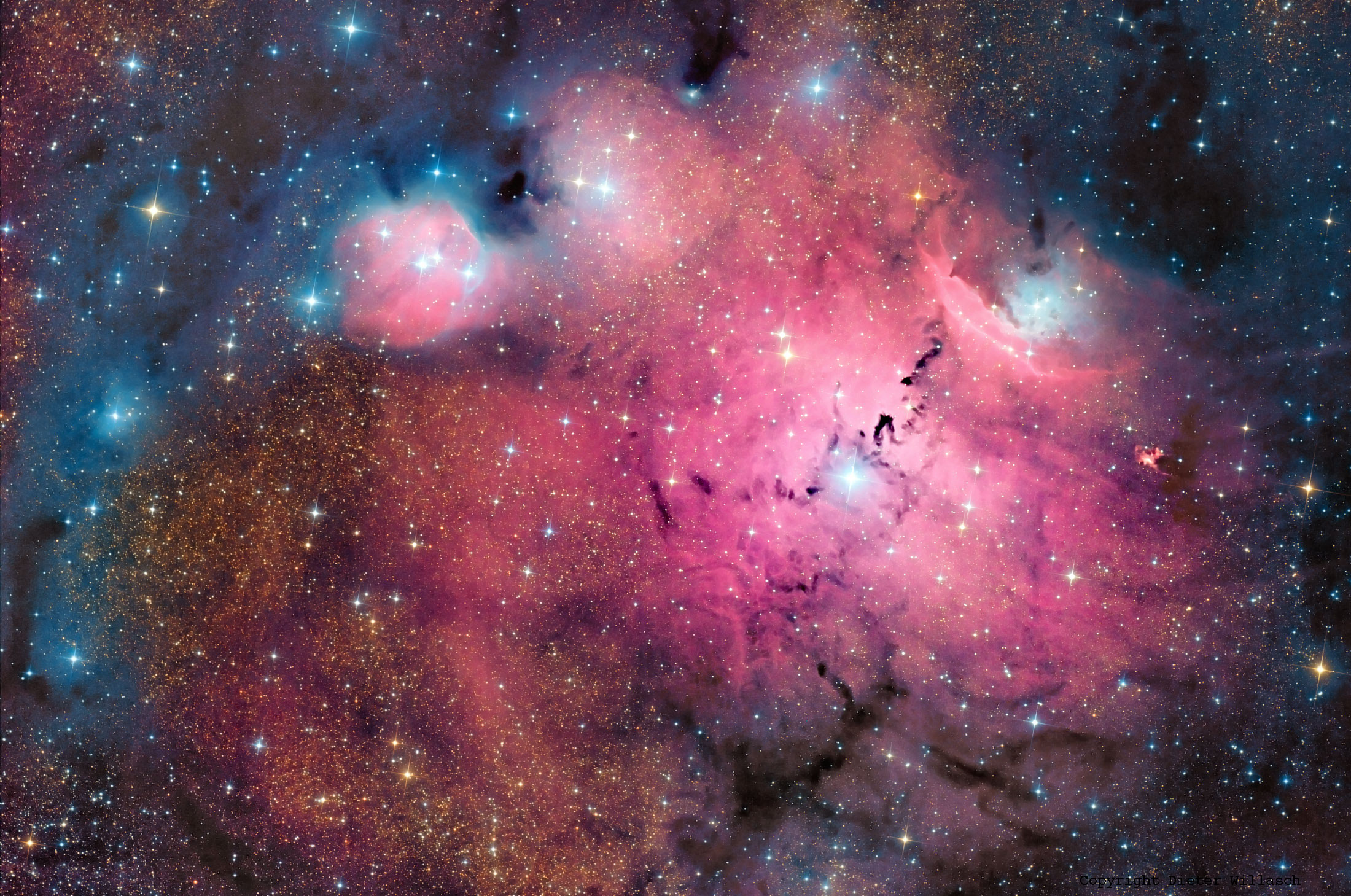 APOD: 2012 June 27 – Simeis 188 in Stars, Dust and Gas