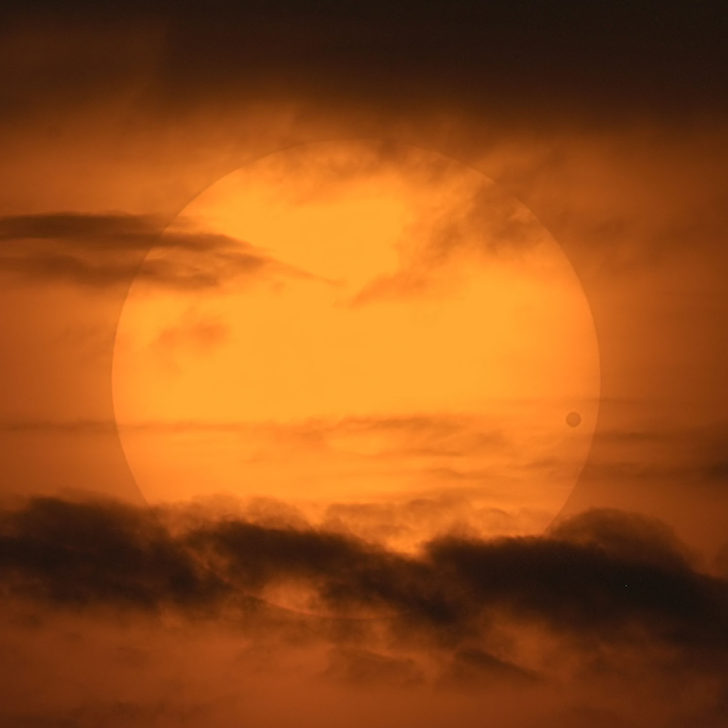 APOD: 2012 June 3 – A Picturesque Venus Transit