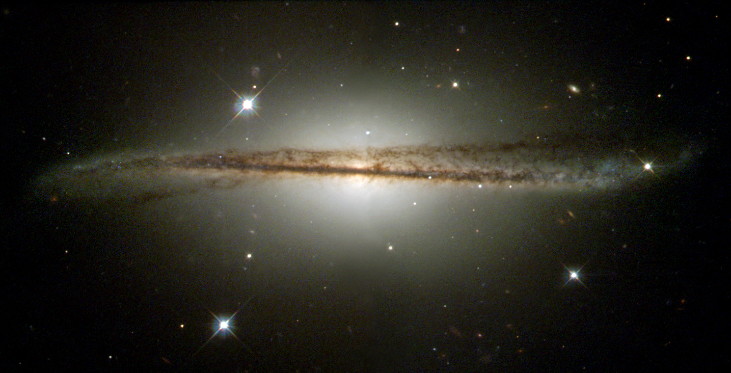 APOD: 2012 March 4 – Warped Spiral Galaxy ESO 510 13
