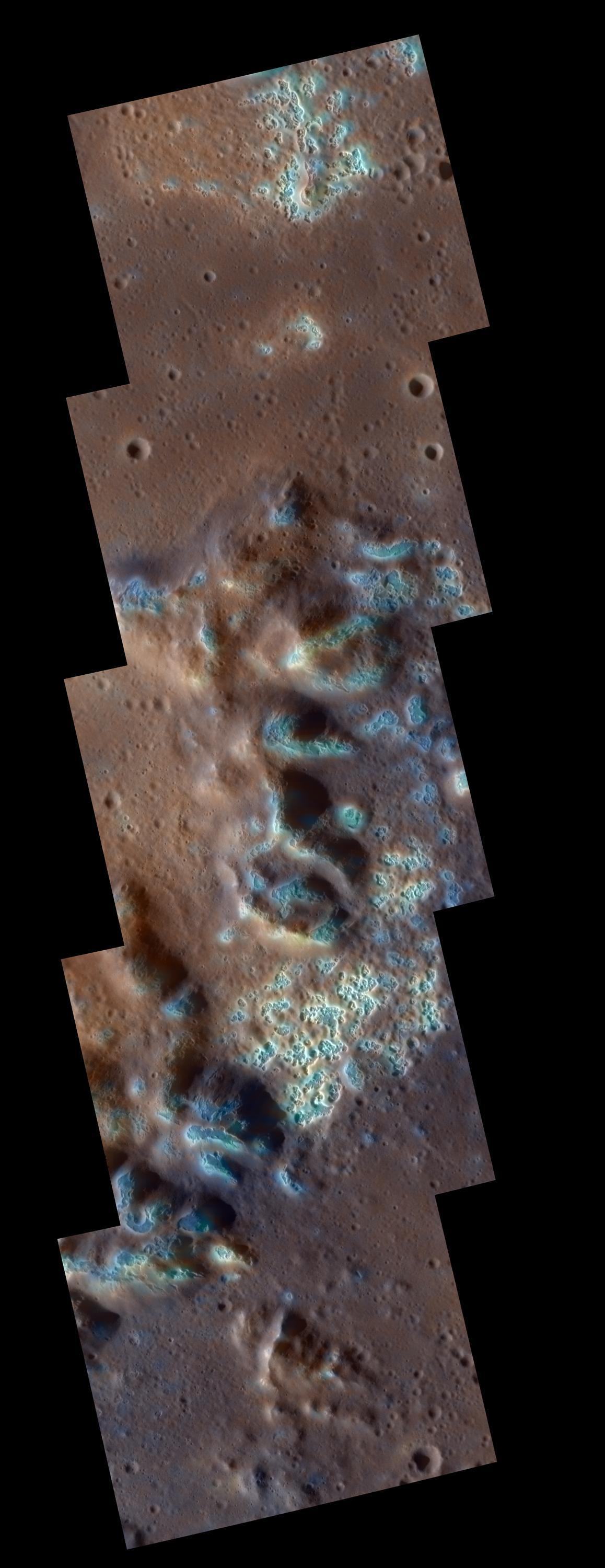 APOD: 2012 March 27 – Unusual Hollows Discovered on Planet Mercury