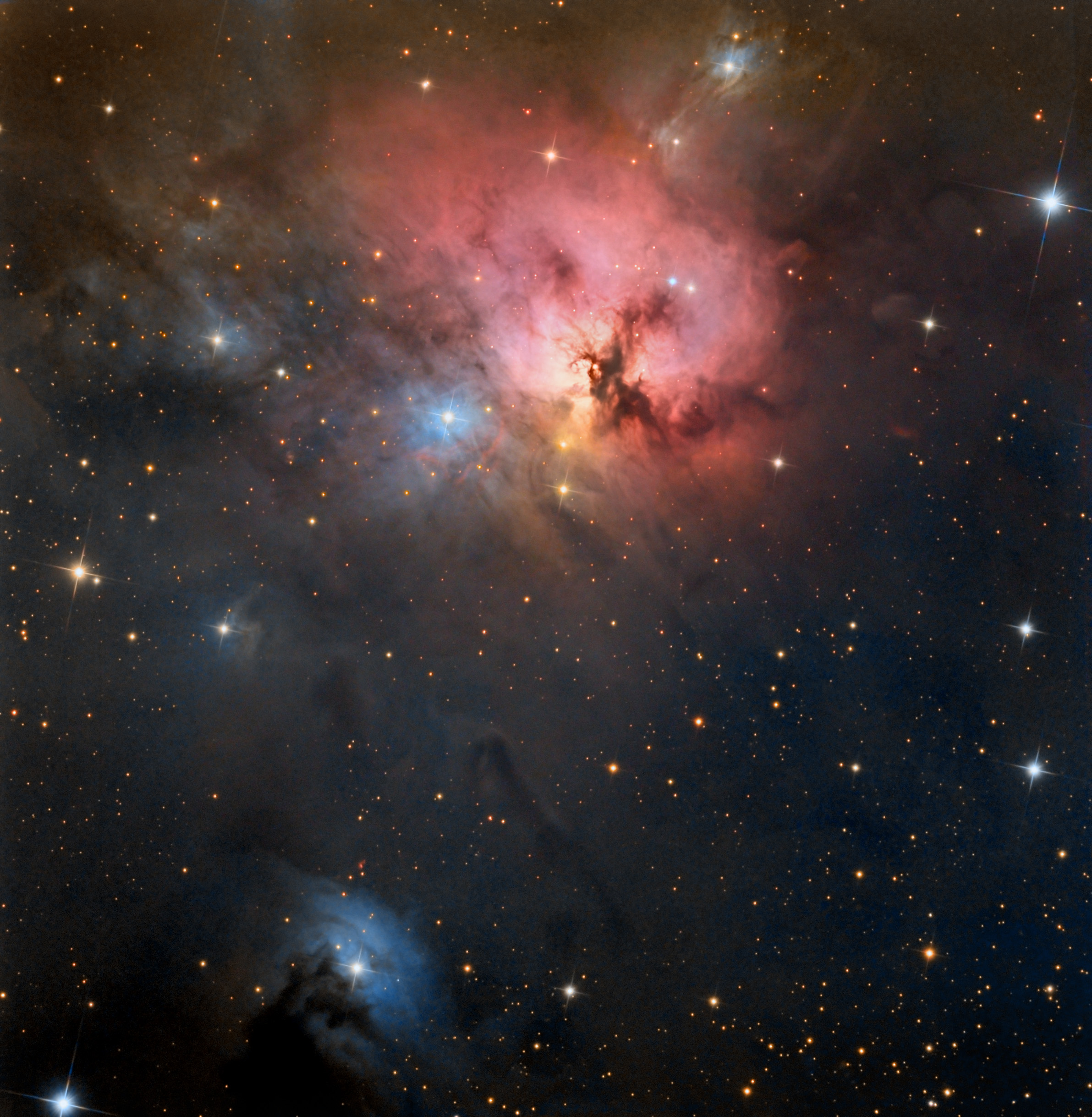APOD: 2012 March 9 – NGC 1579: Trifid of the North