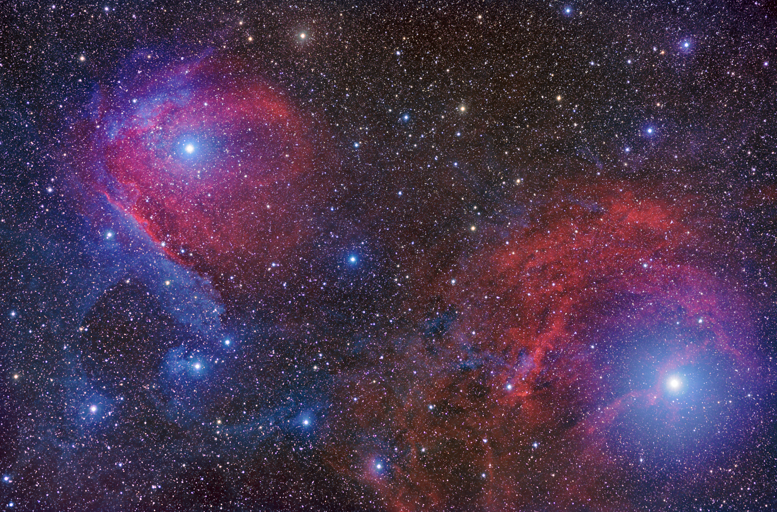 APOD: 2012 May 25 – Scorpius in Red and Blue