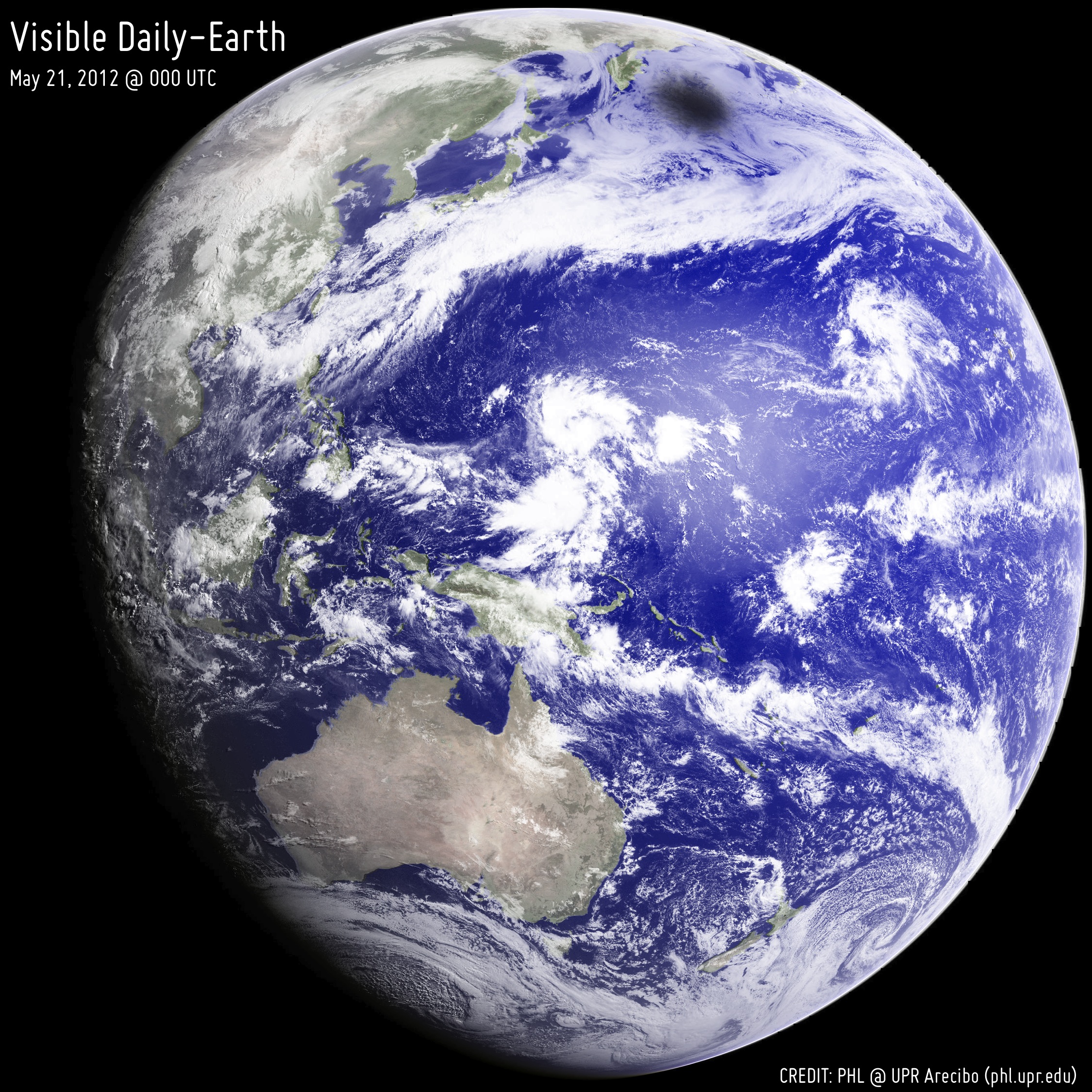 APOD: 2012 May 30 – Looking Back at an Eclipsed Earth