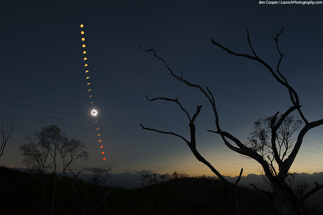 APOD: 2012 November 16 – Moon Shadow Sequence