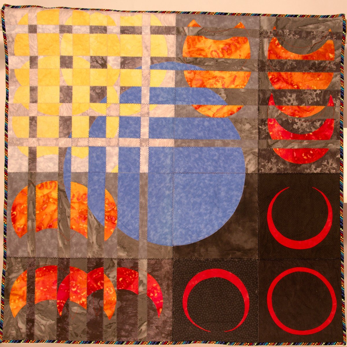 APOD: 2012 November 13 – A Solar Eclipse Quilt