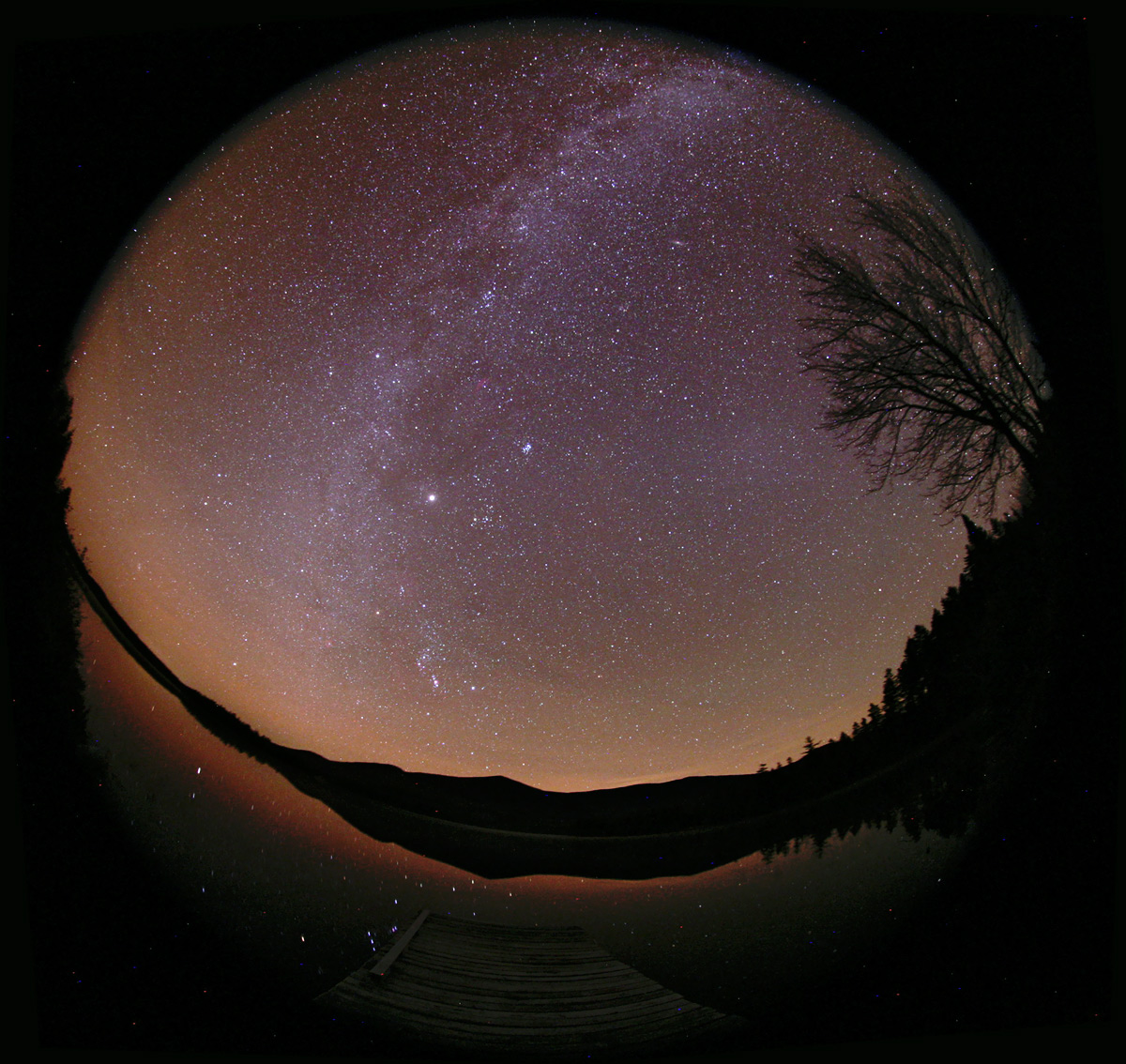 APOD: 2012 October 20 – Zodiacal Light and Milky Way
