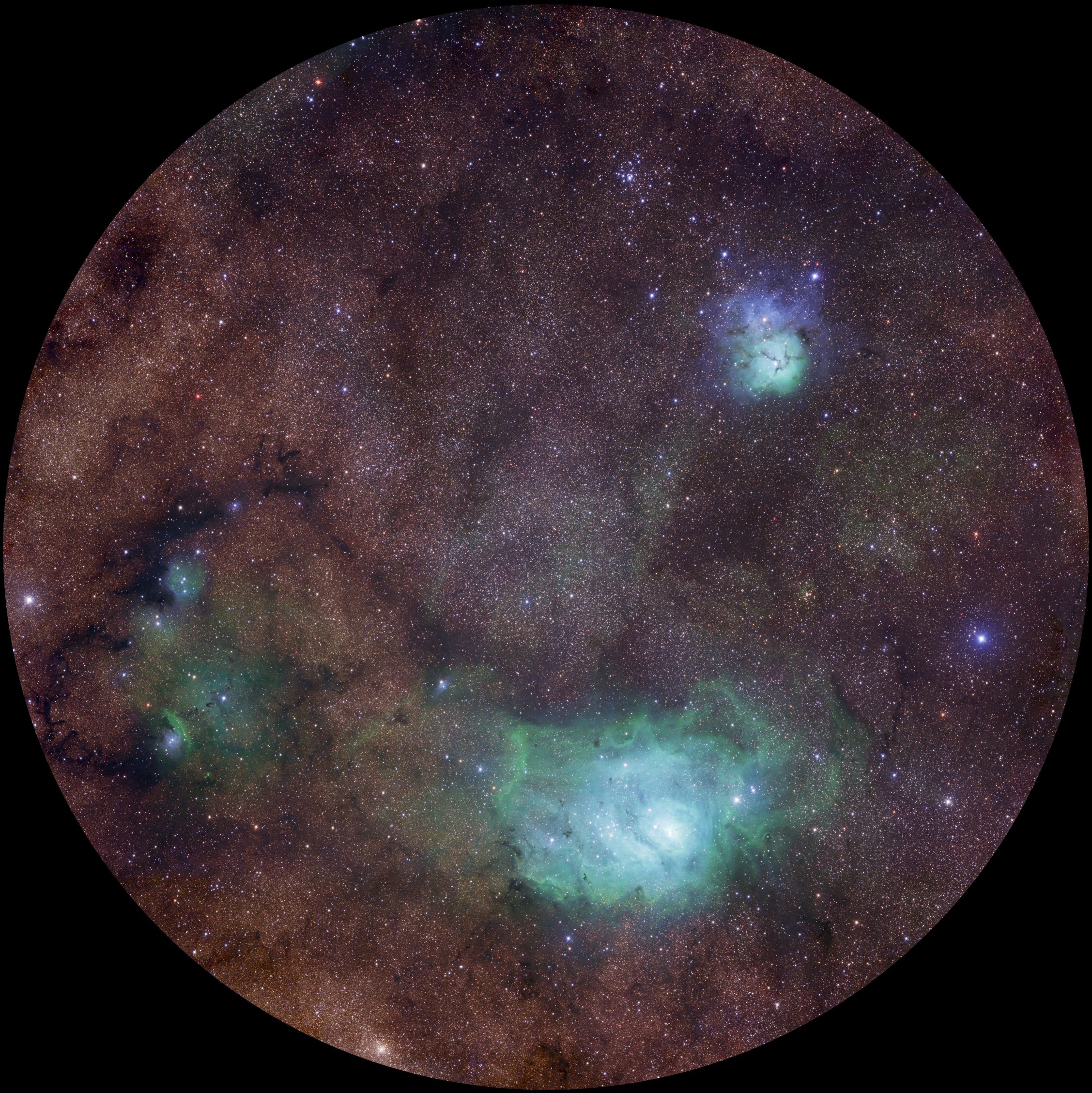 APOD: 2012 October 12 – Pan-STARRS and Nebulae