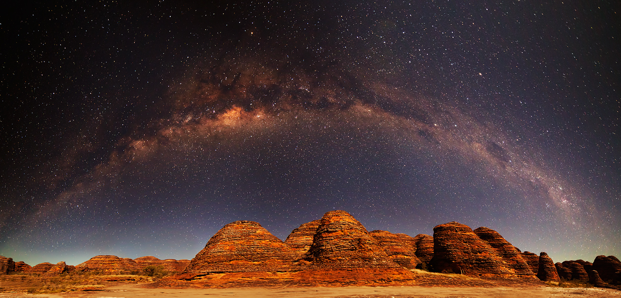 APOD: 2012 September 11 – Milky Way Over the Bungle Bungles