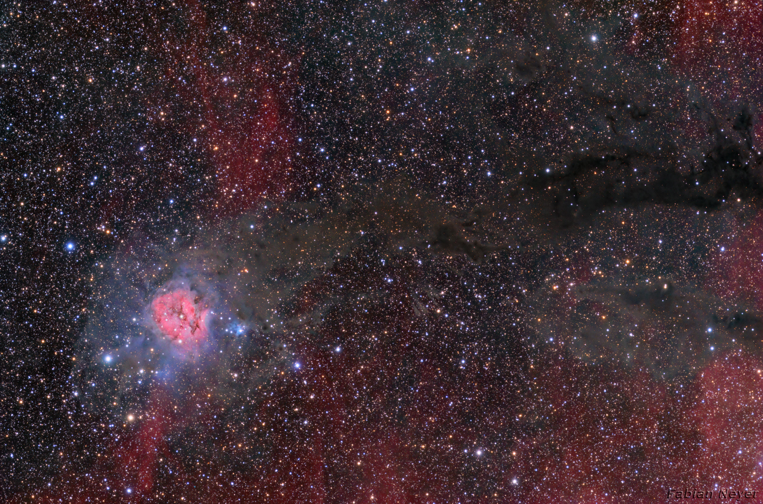 APOD: 2012 September 13 – Cocoon Nebula Wide Field