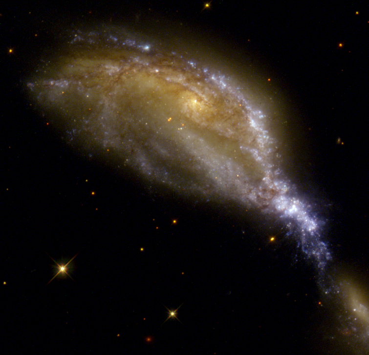 APOD: 2012 September 30 – A Galaxy Collision in NGC 6745