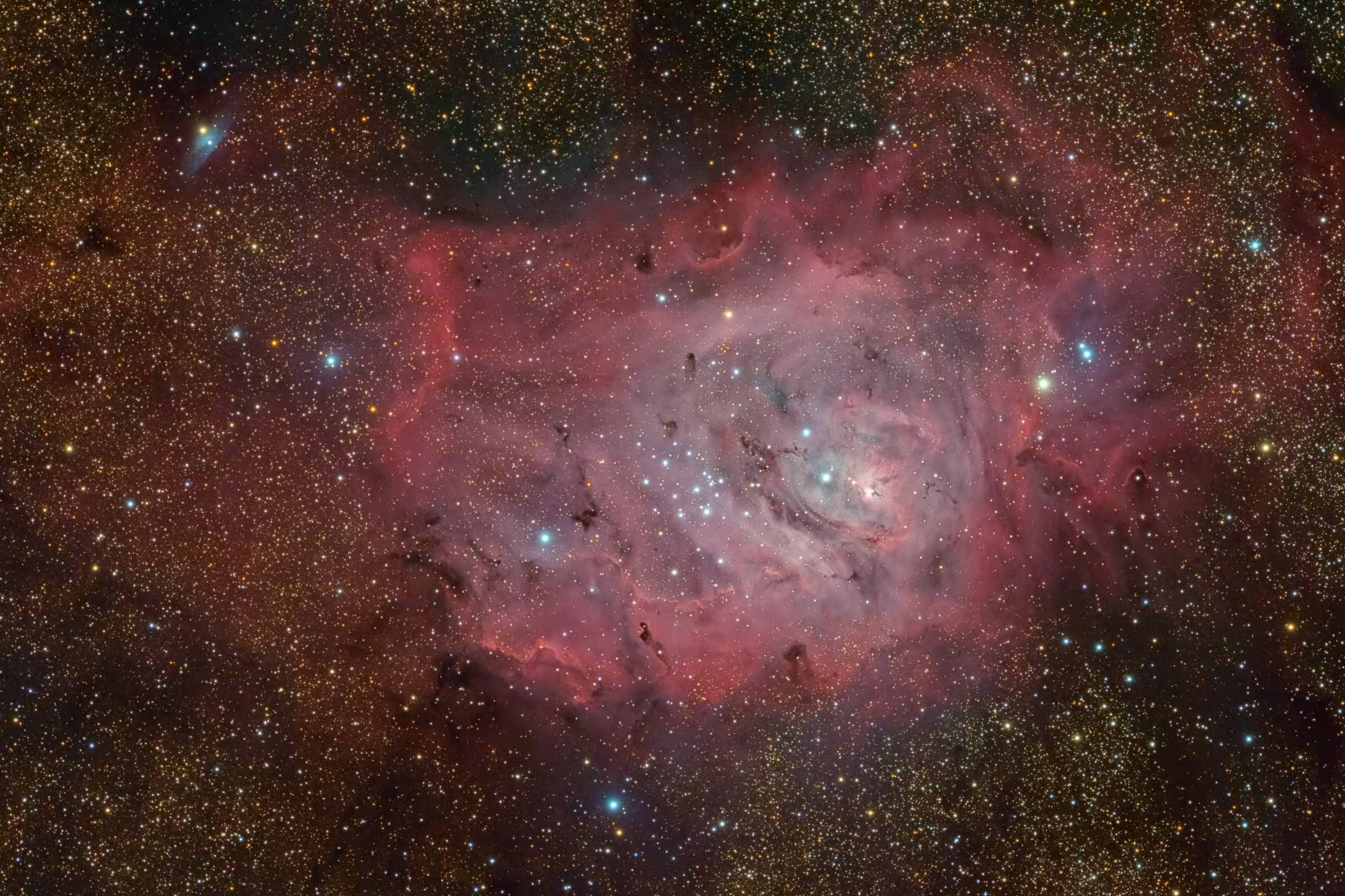 APOD: 2013 August 17 – M8: The Lagoon Nebula