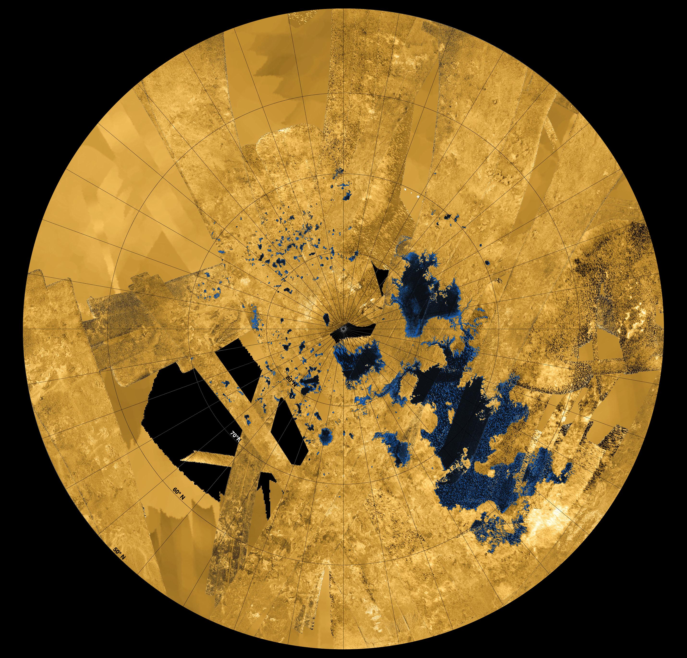 APOD: 2013 December 20 – Titan’s Land of Lakes