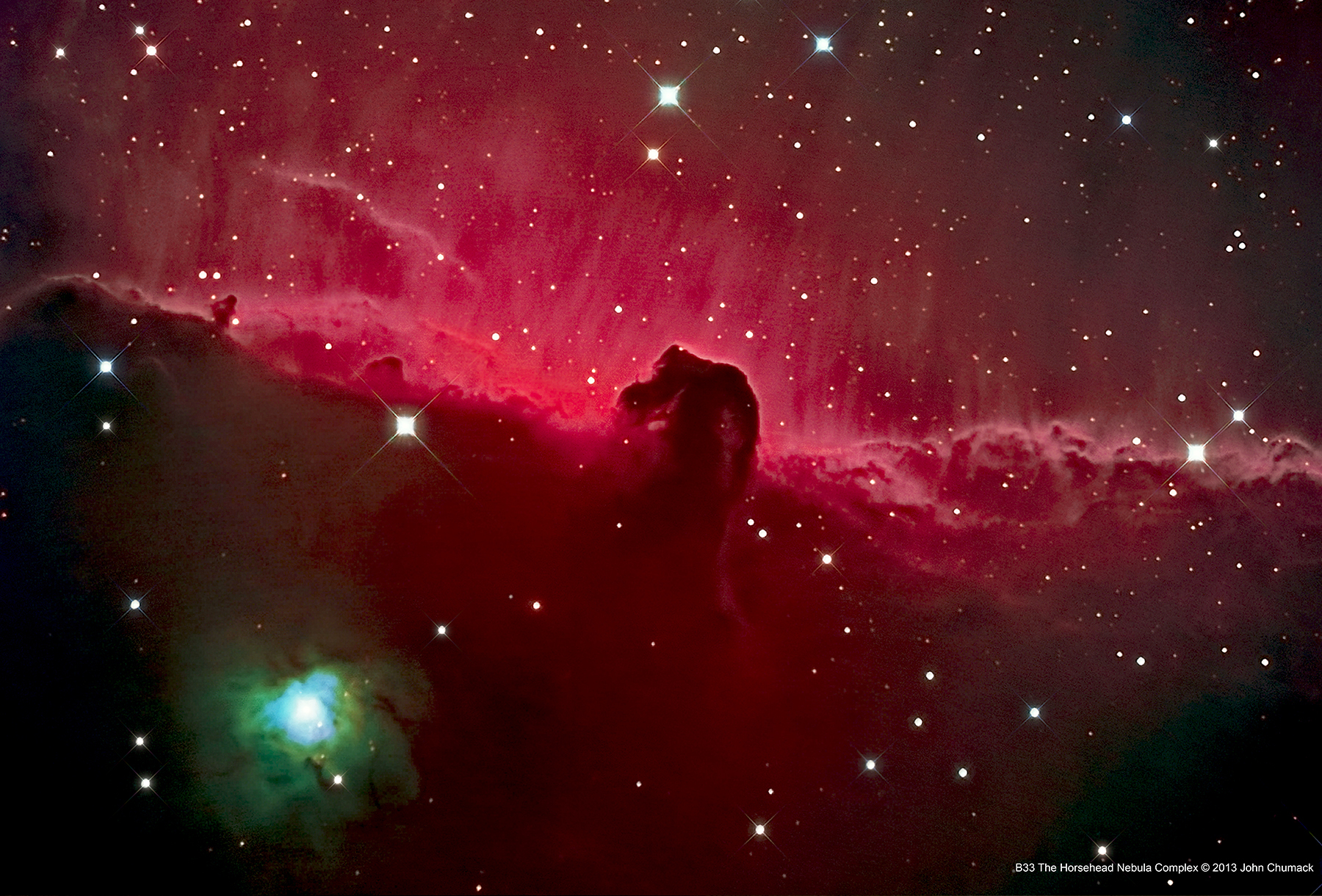 APOD: 2013 December 31 – The Horsehead Nebula