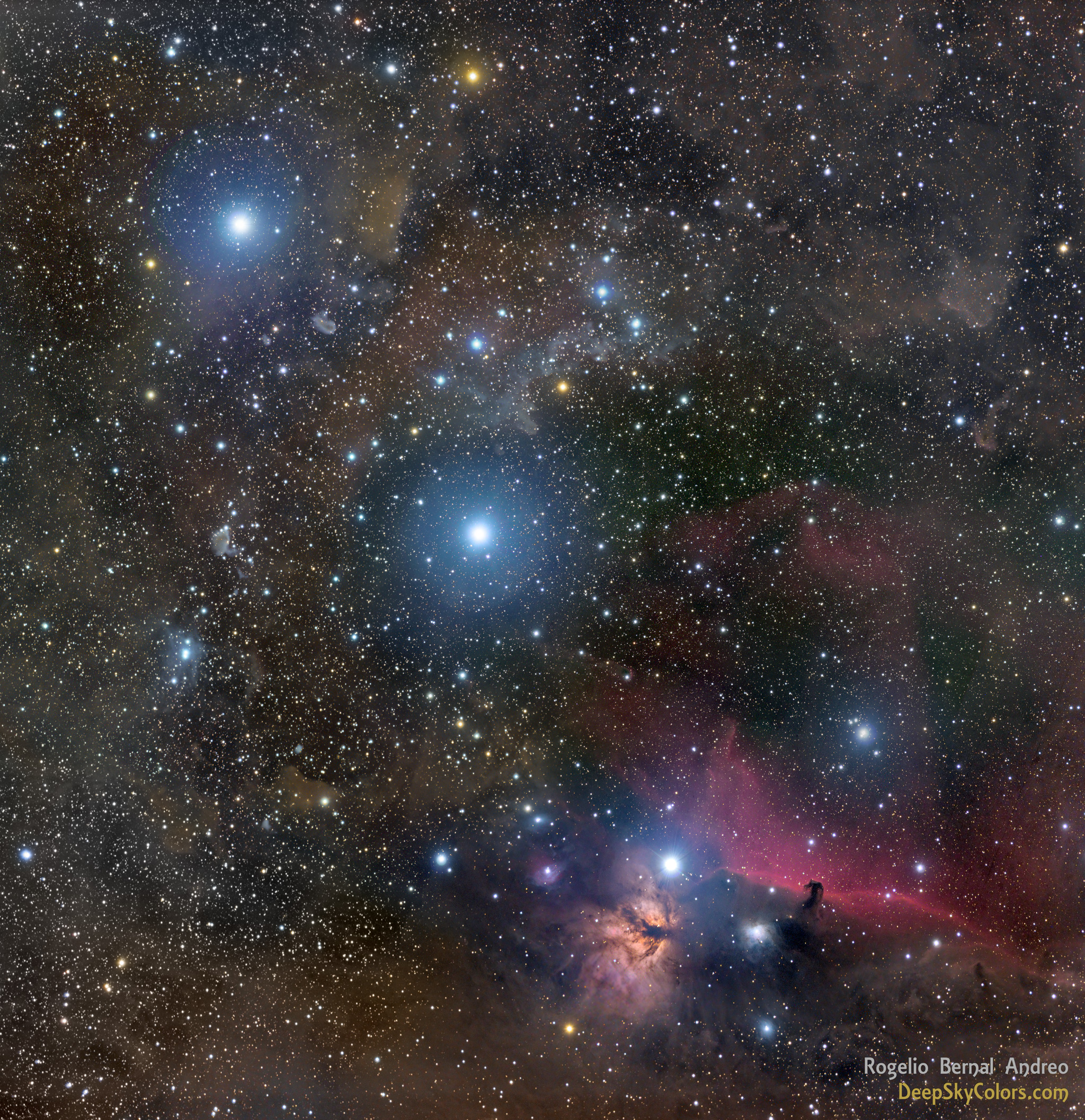 APOD: 2013 December 12 – Alnitak, Alnilam, Mintaka