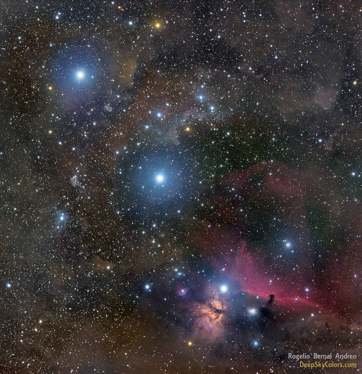 Alnitak, Alnilam, Mintaka — APOD for 2013-12-12
