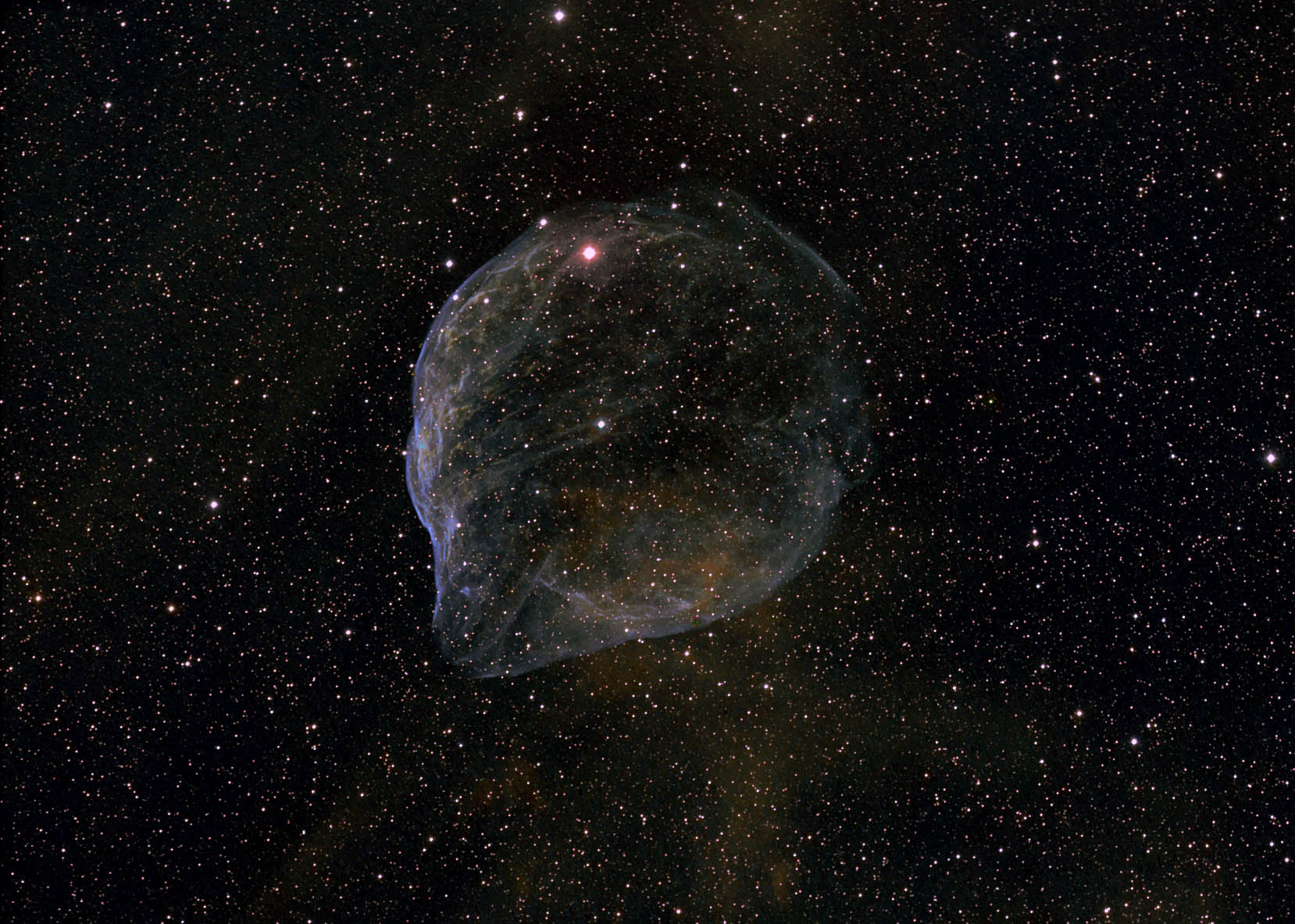 APOD: 2013 December 24 – Sharpless 308: Star Bubble