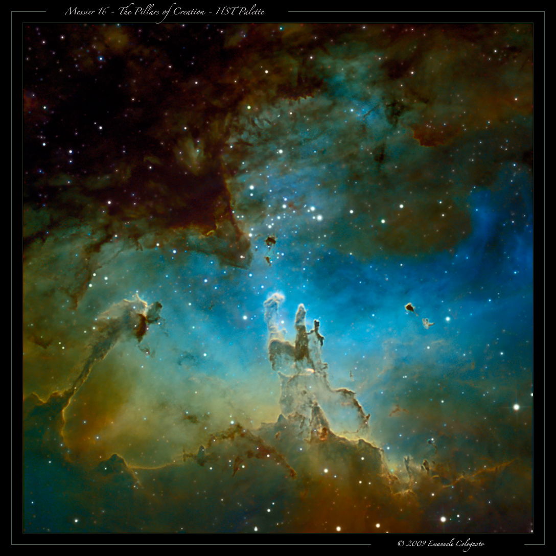 APOD: 2013 July 14 – The Pillars of Eagle Castle