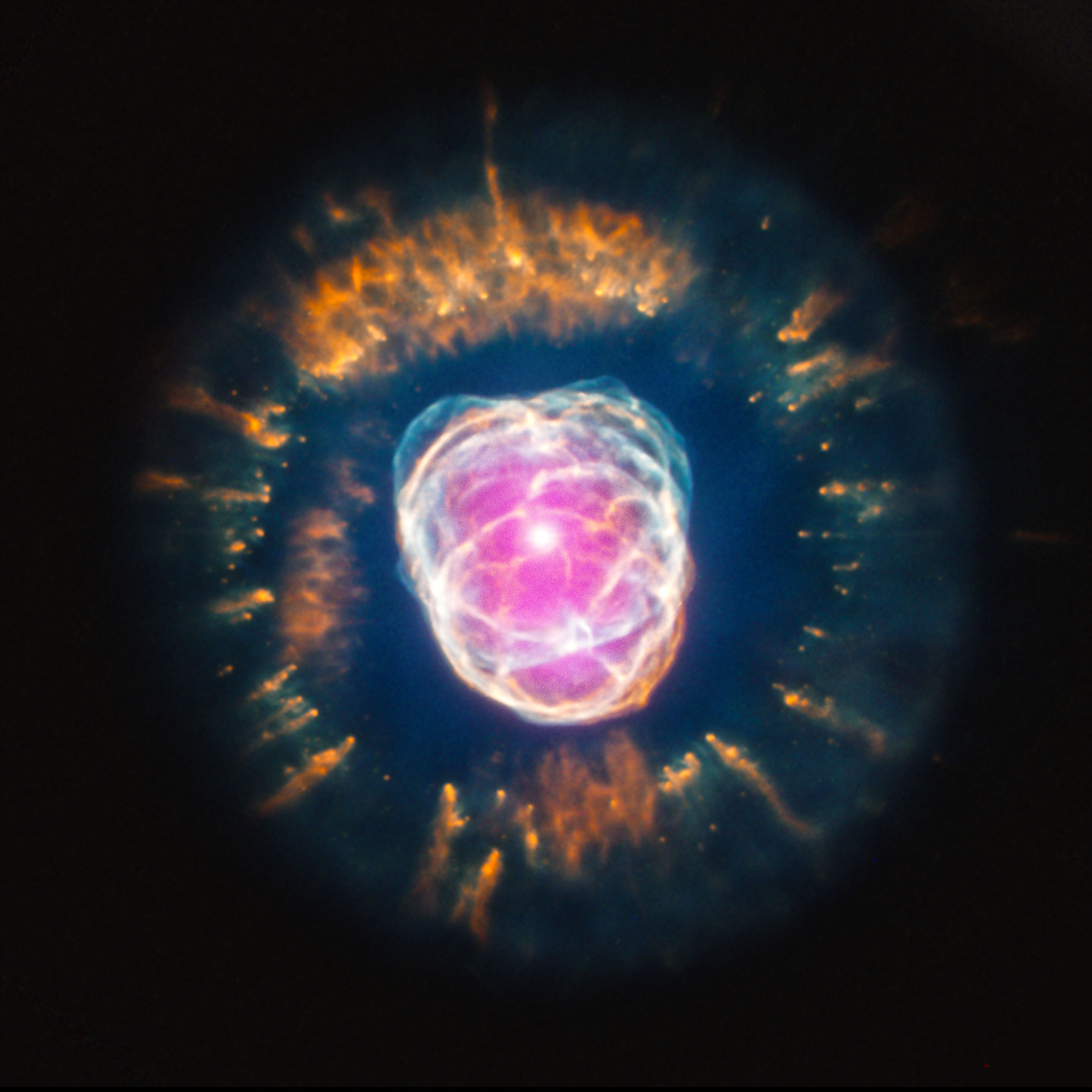APOD: 2013 July 30 – NGC 2392 from Hubble and Chandra