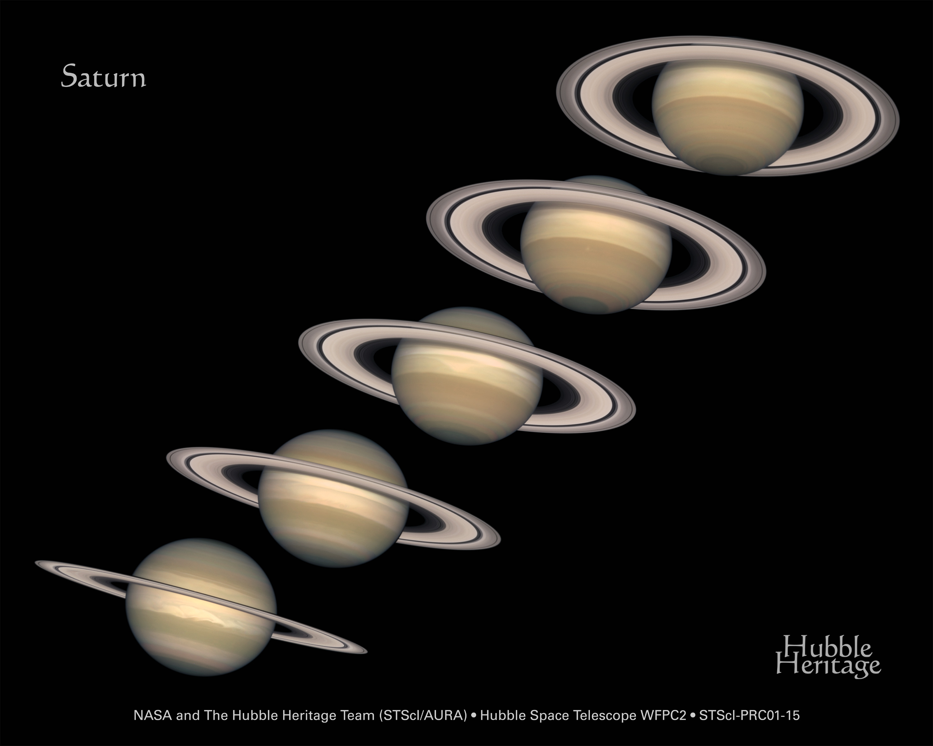 APOD: 2013 July 21 – The Seasons of Saturn