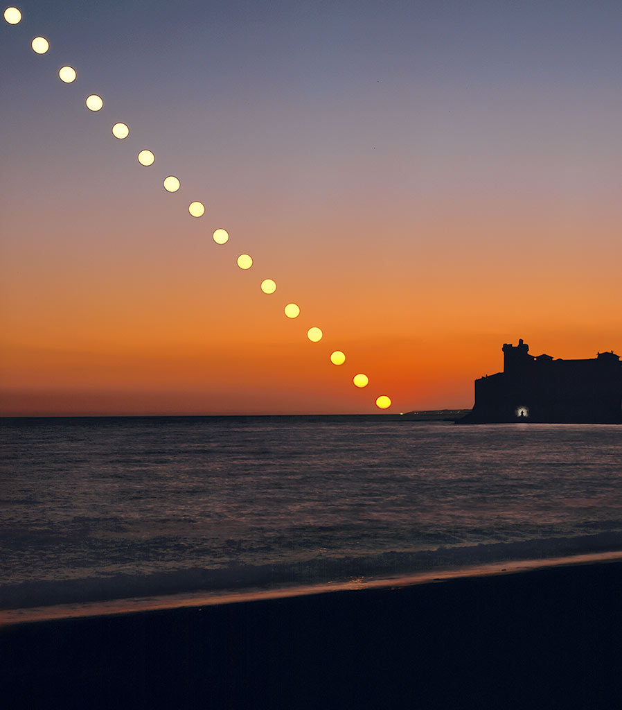 APOD: 2013 June 21 – A Solstice Sunset Self Portrait