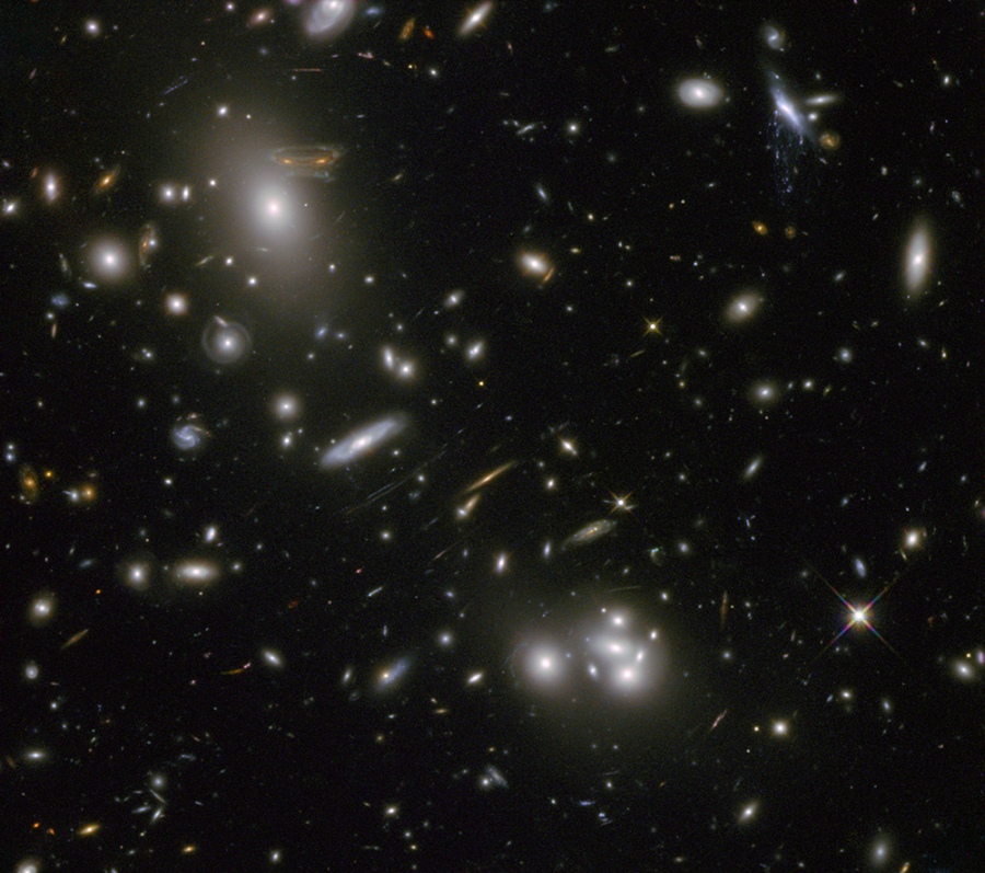 APOD: 2013 March 8 – Looking Through Abell 68