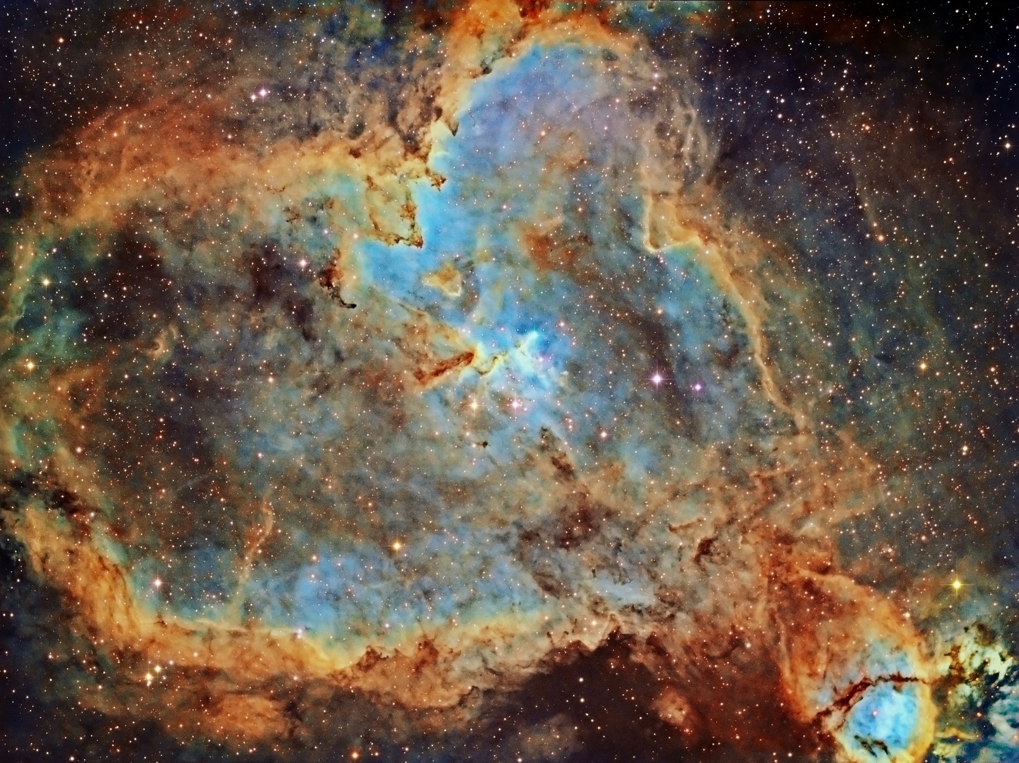 APOD: 2013 March 4 – IC 1805: The Heart Nebula