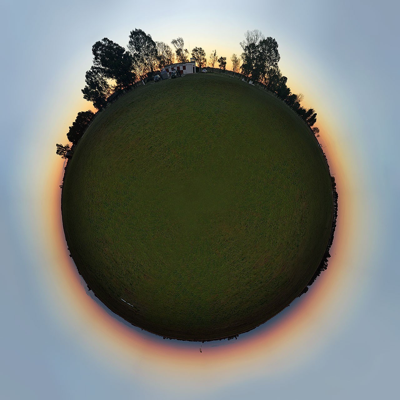 Little Planet Shadowrise — APOD for 2013-10-24