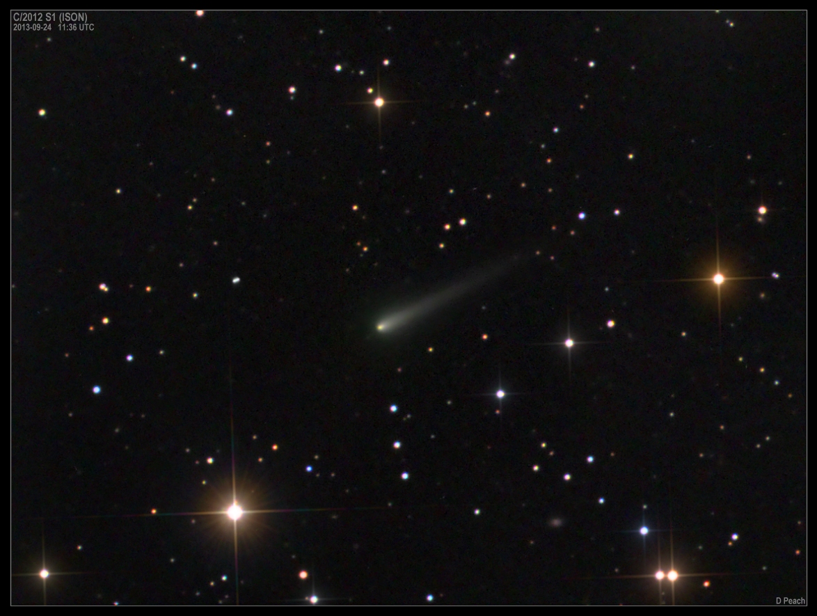 APOD: 2013 October 7 – Comet ISON Approaches