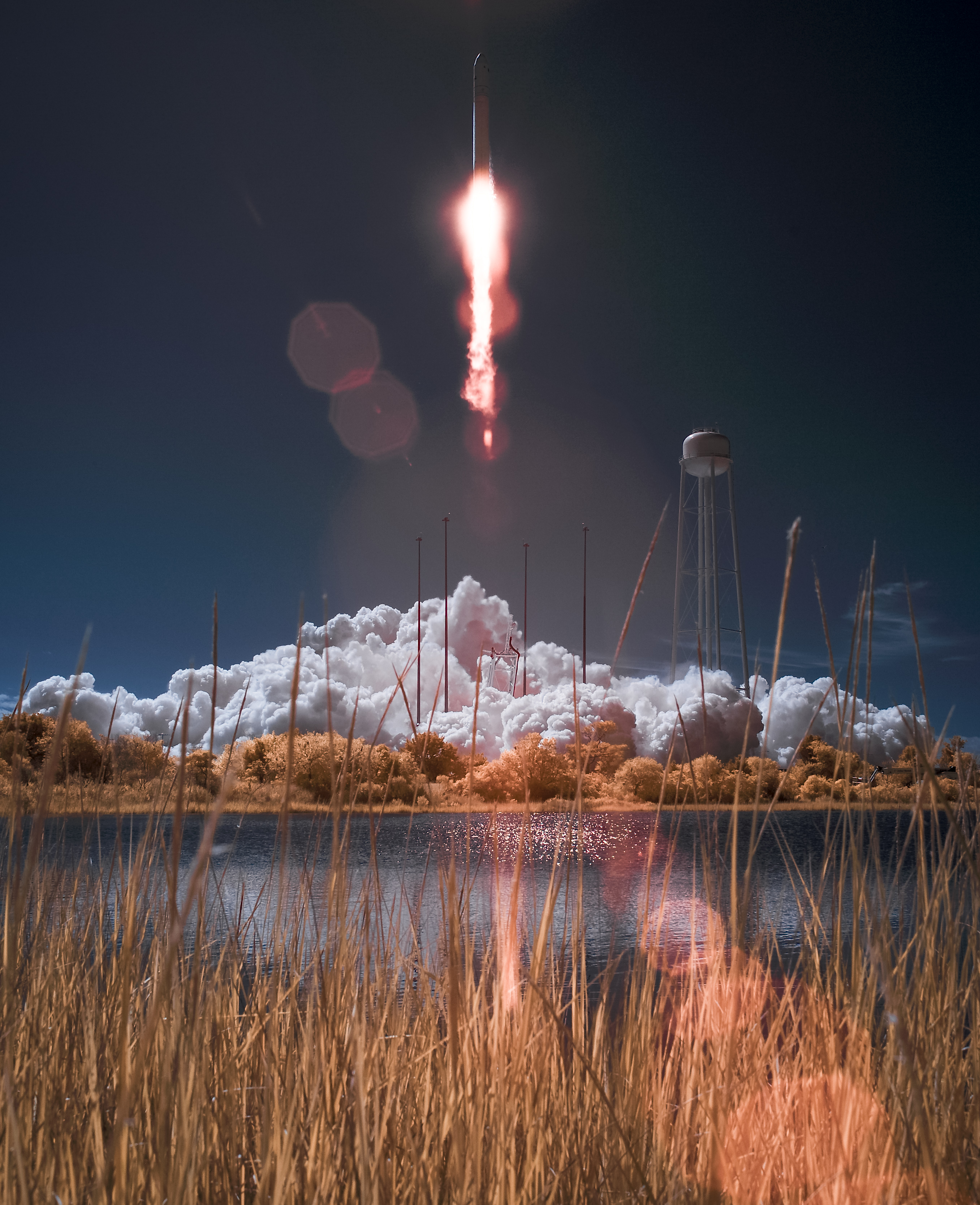 APOD: 2013 September 21 – Antares Rocket Launch