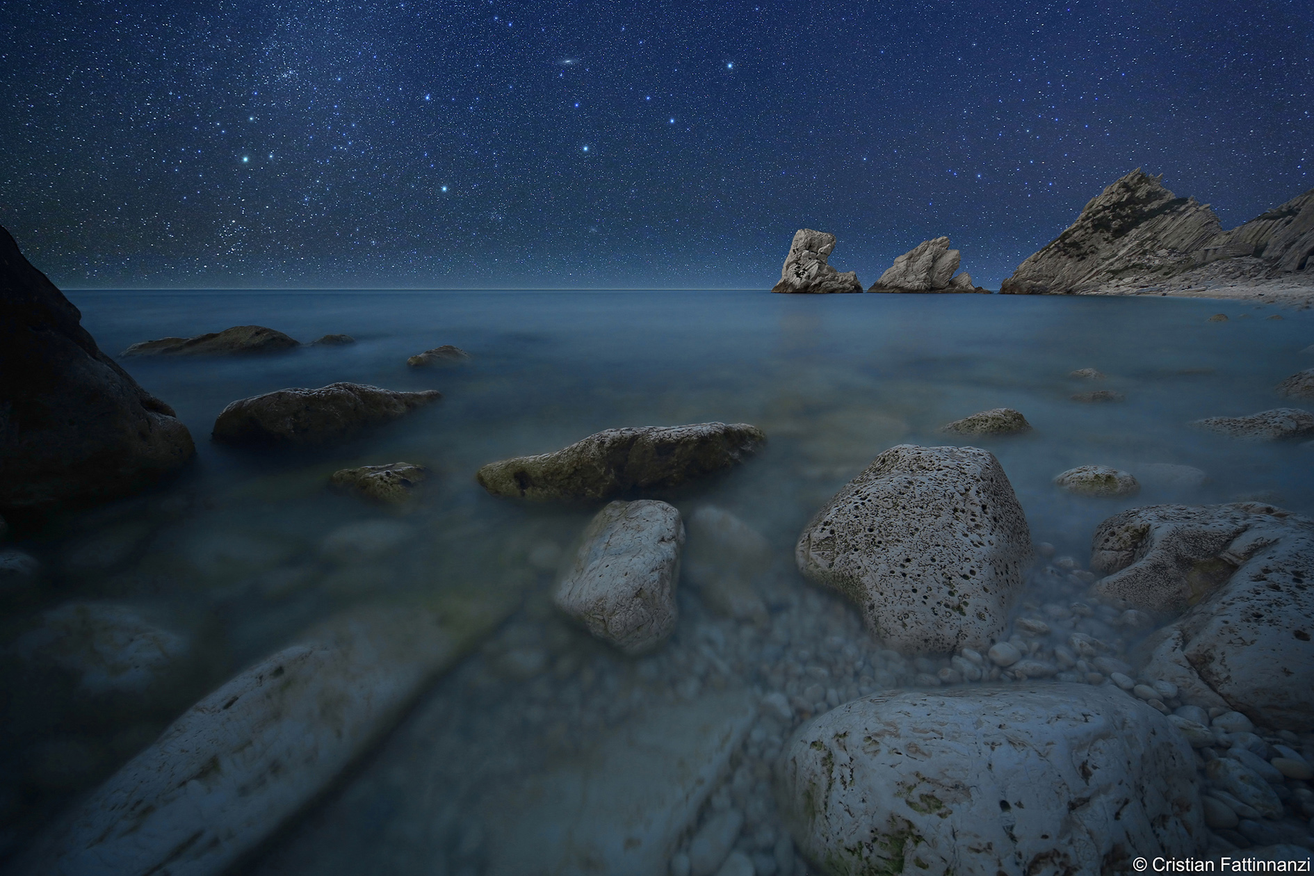 APOD: 2013 September 27 – Andromeda on the Rocks