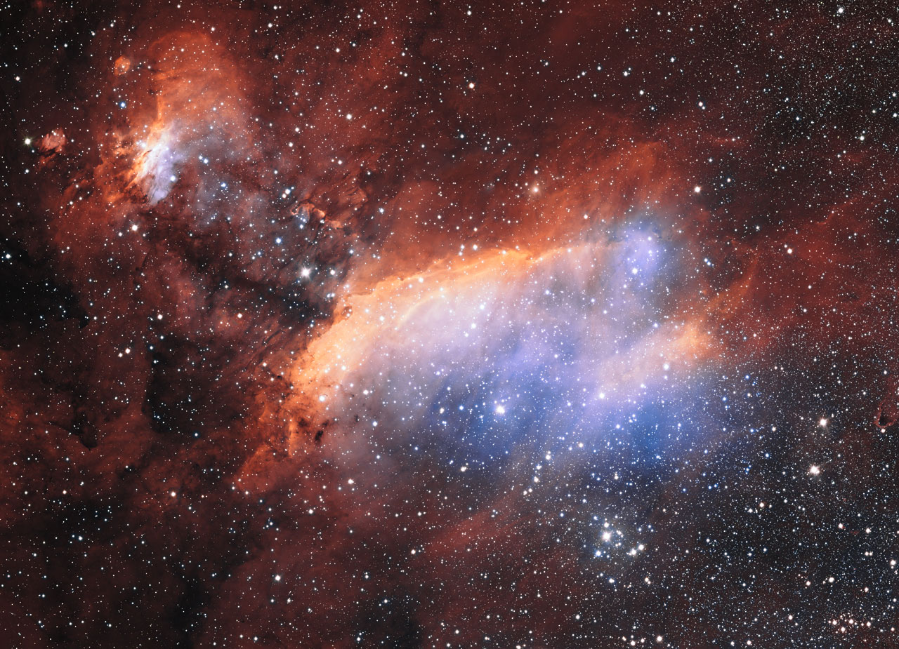 APOD: 2013 September 23 – IC 4628: The Prawn Nebula