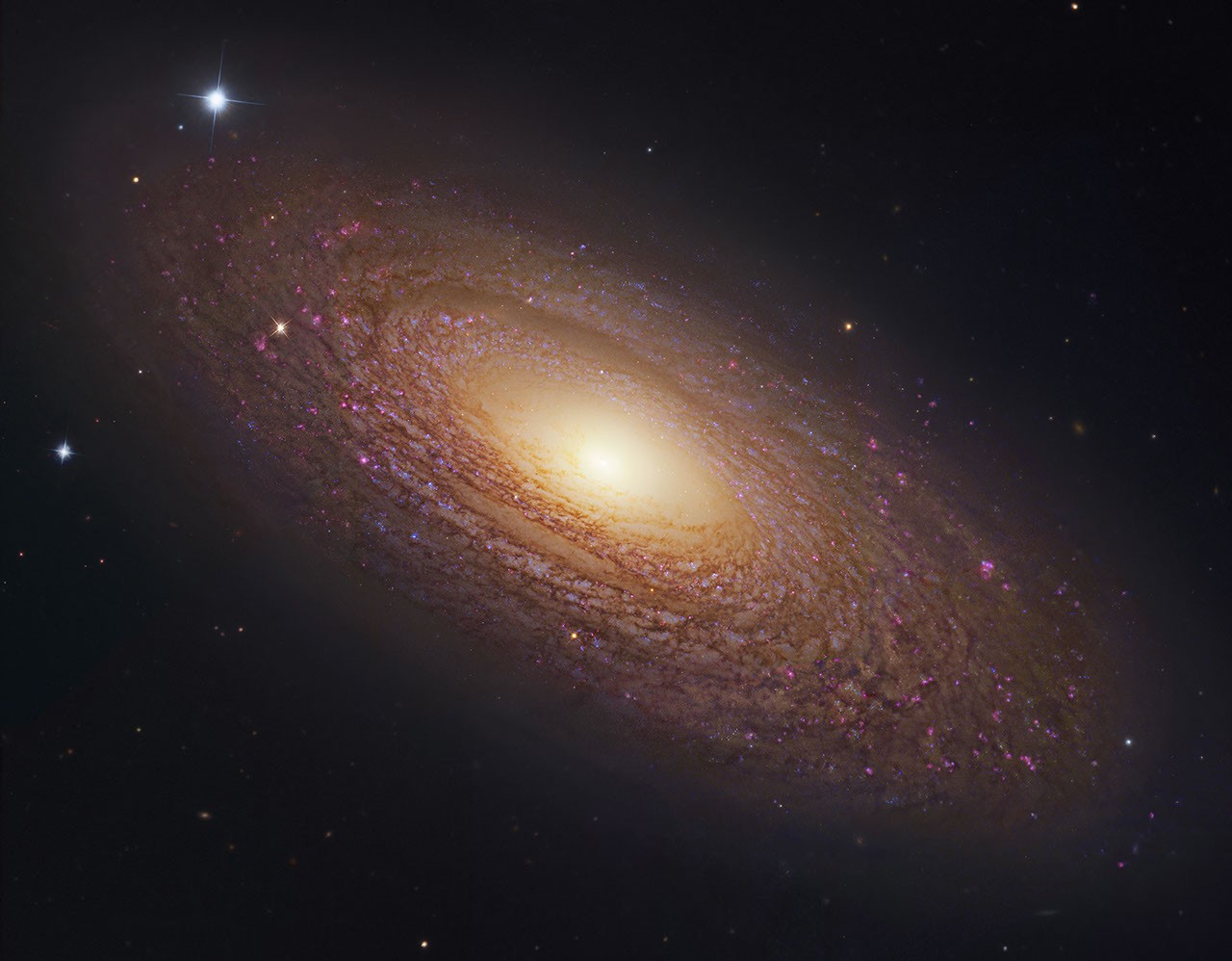 Massive Nearby Spiral Galaxy NGC 2841 — APOD for 2014-04-21
